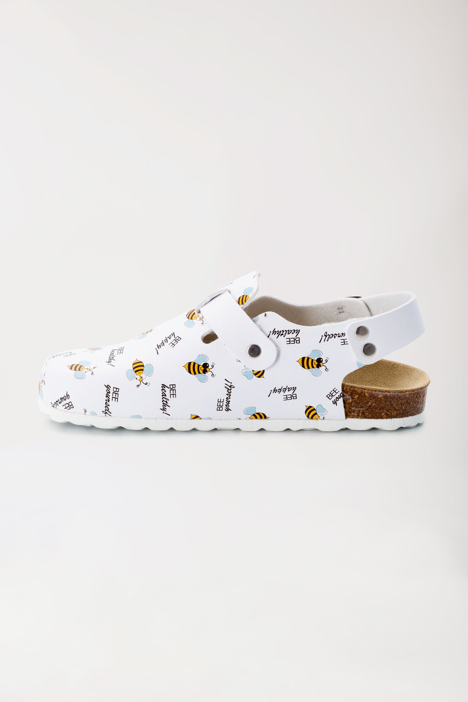 Unisex muil wit/geel/zwart