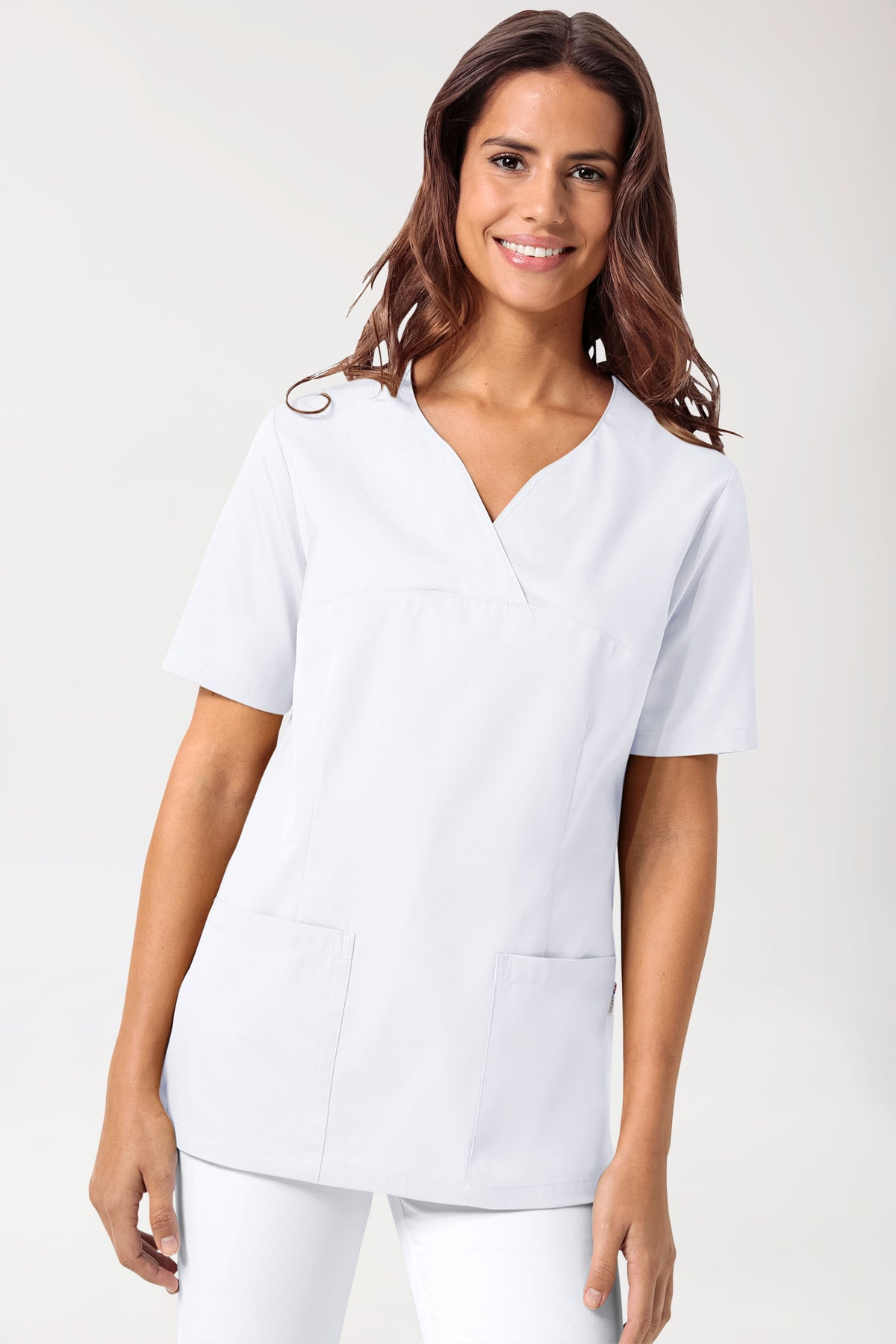 CORE oversteektuniek dames -5-pack- hartvormige hals wit