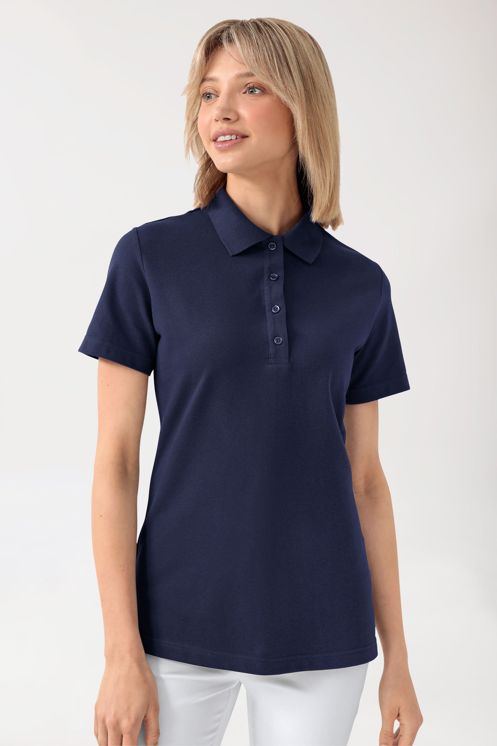 CORE shirt dames polokraag navy