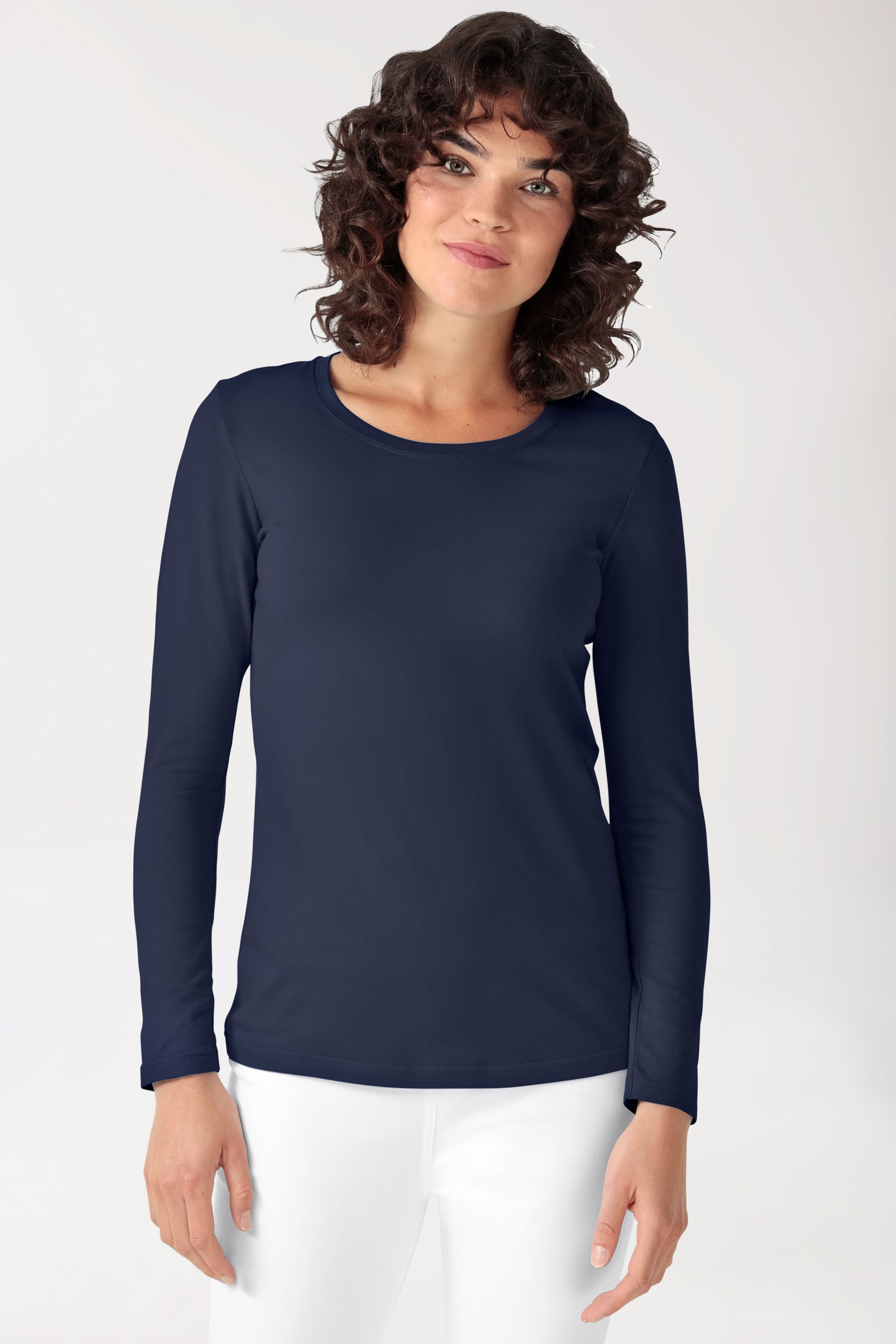 CORE shirt dames - 1/1 arm navy