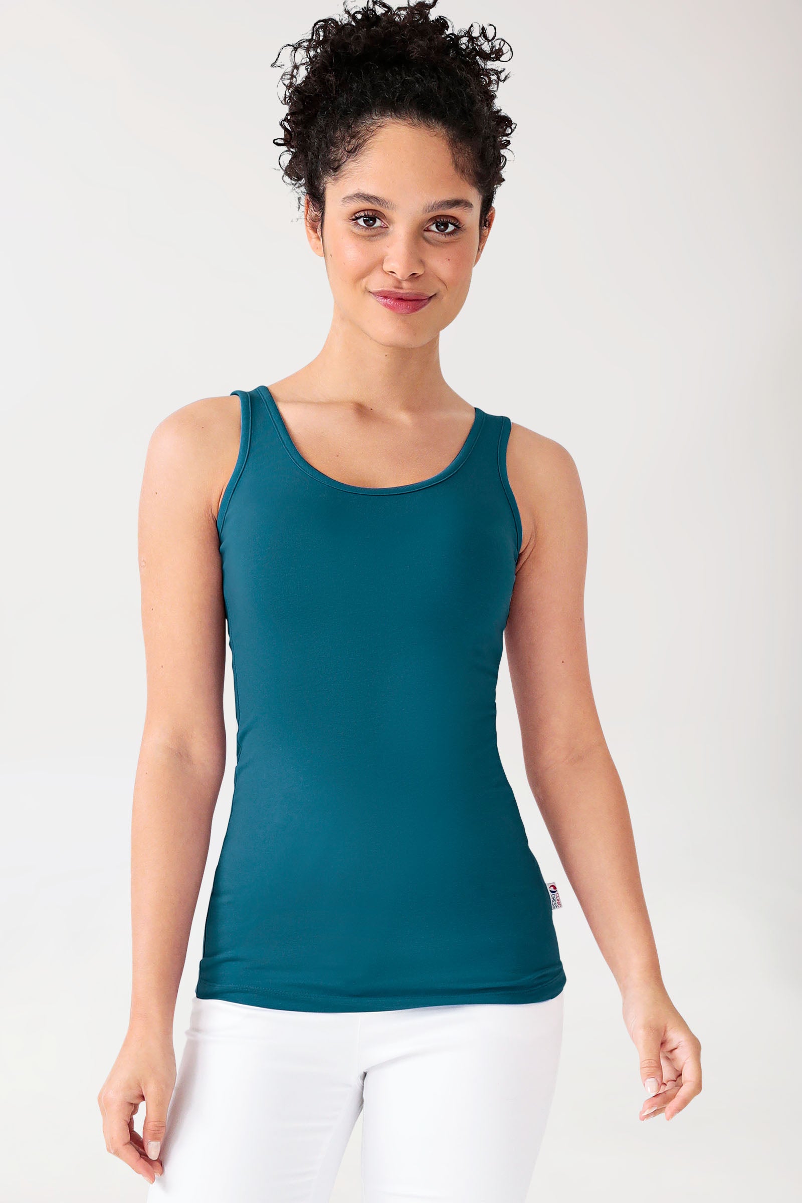 CORE topje dames - ronde hals petrol