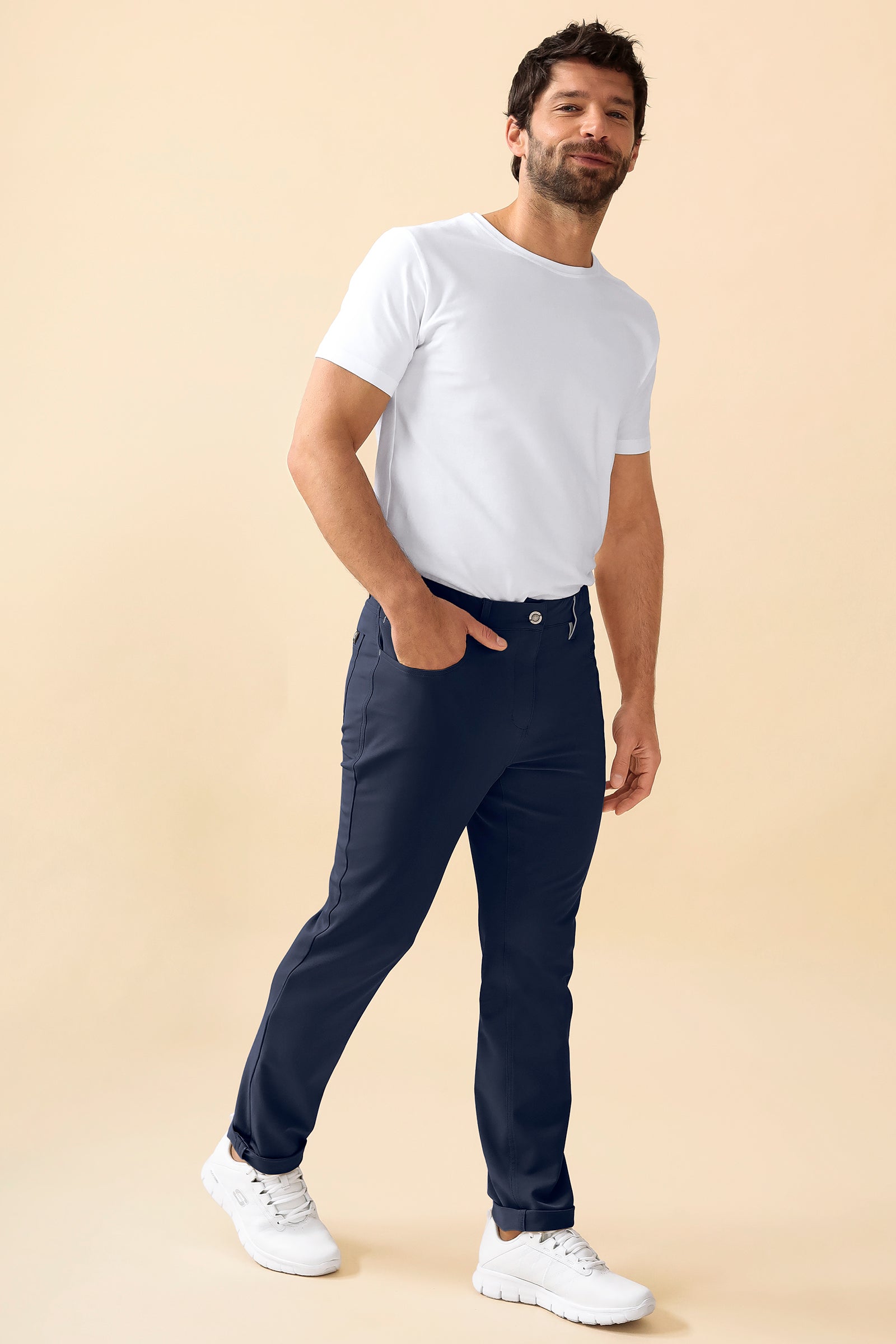 KAERE herenbroek - 5-pocket navy