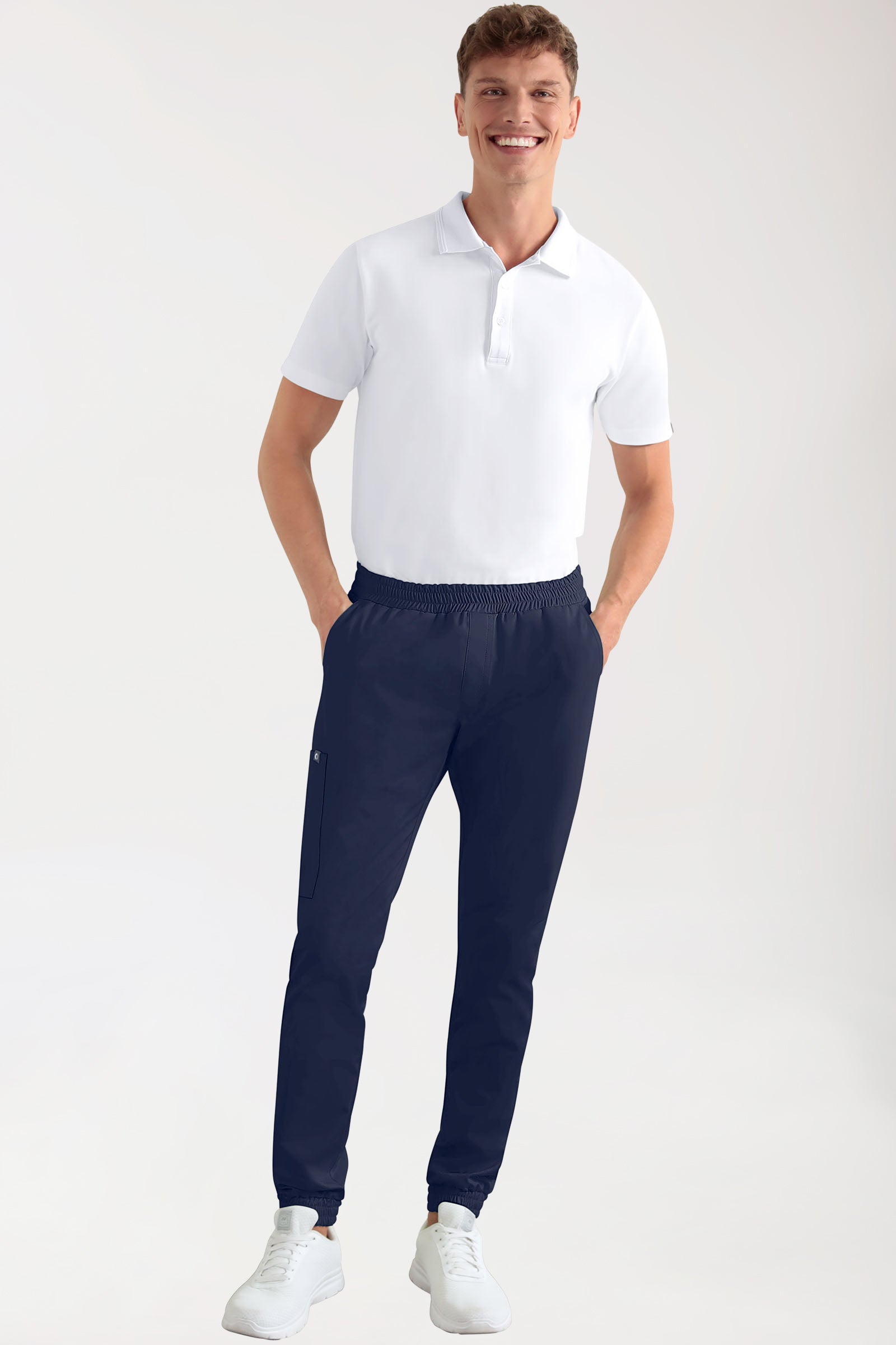 CORE cargo broek heren- joggingbroek style navy