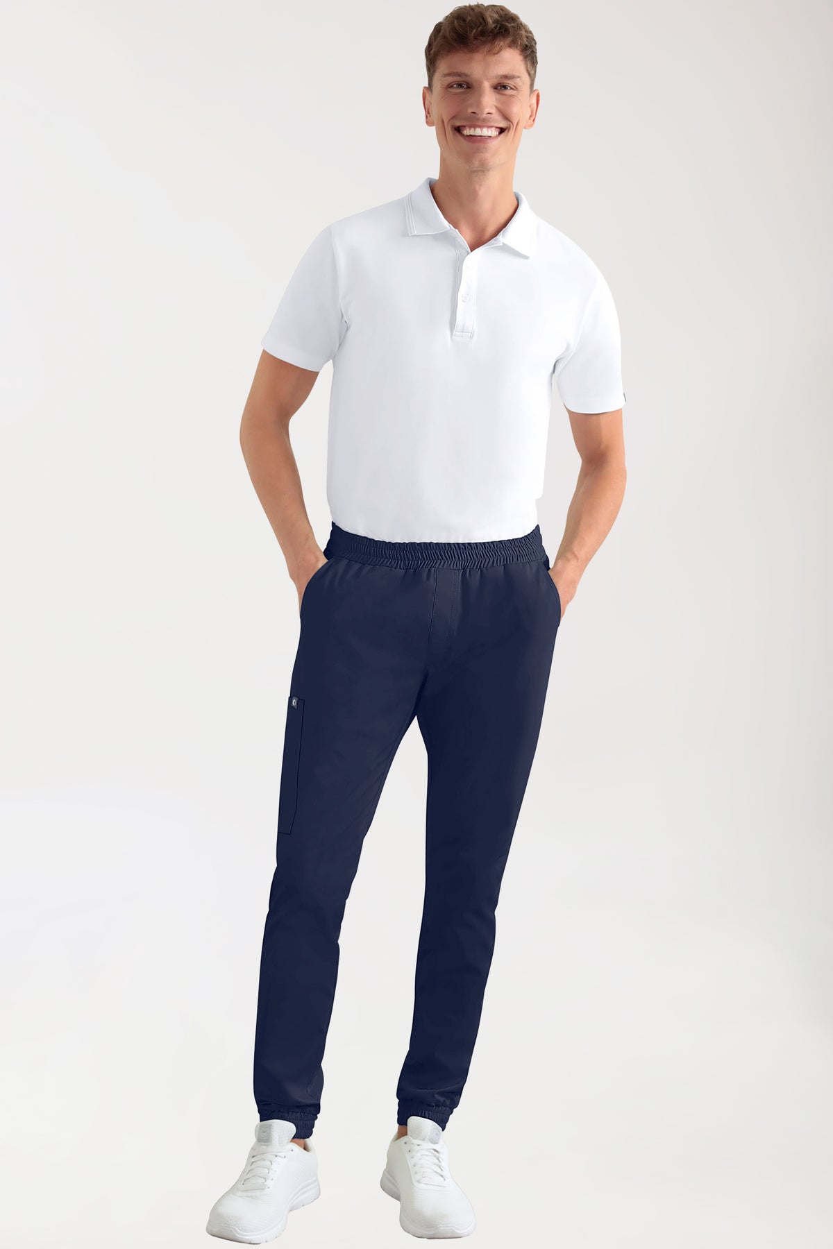 CORE cargo broek heren- joggingbroek style navy