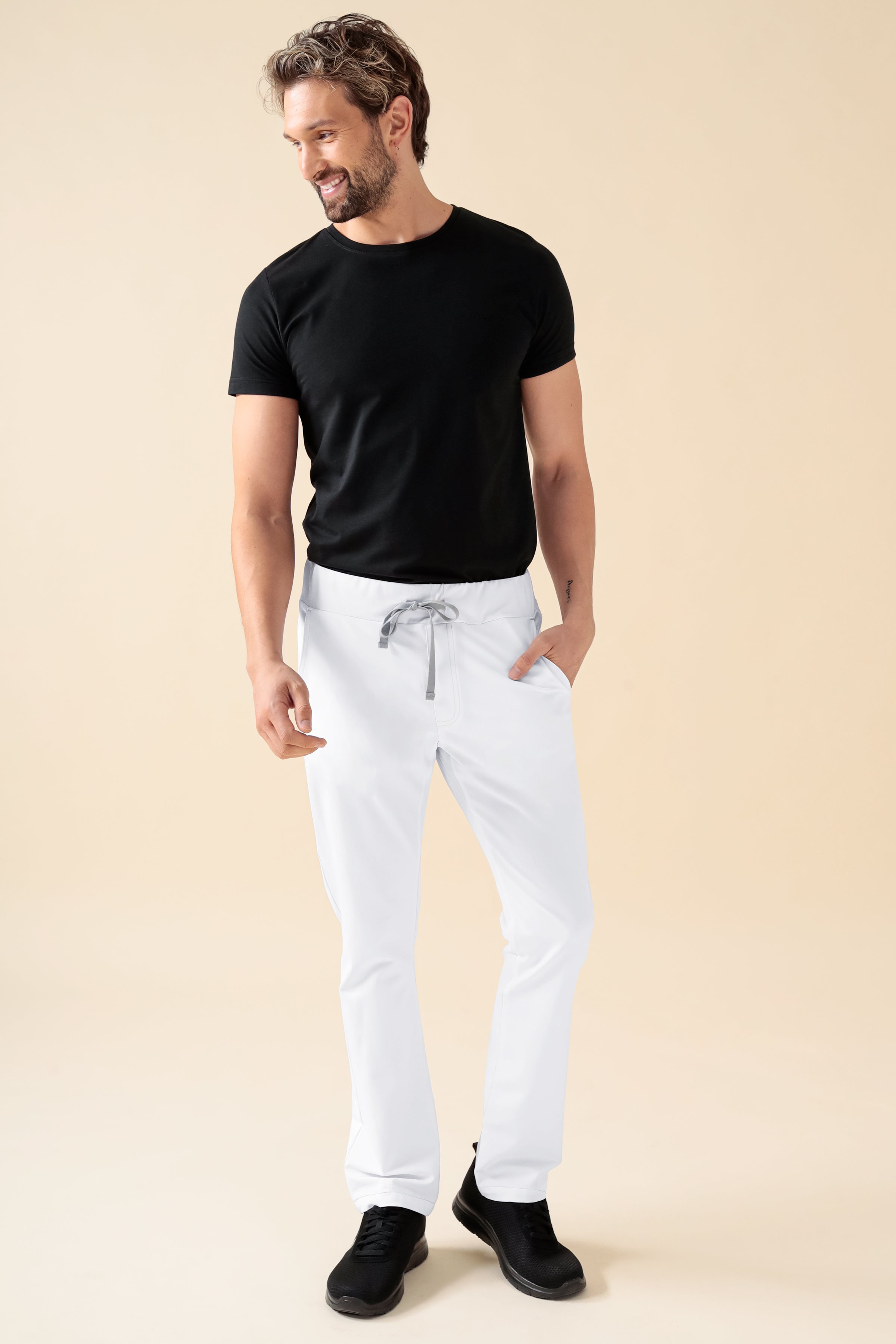 KAERE broek heren - zonder beenzak wit