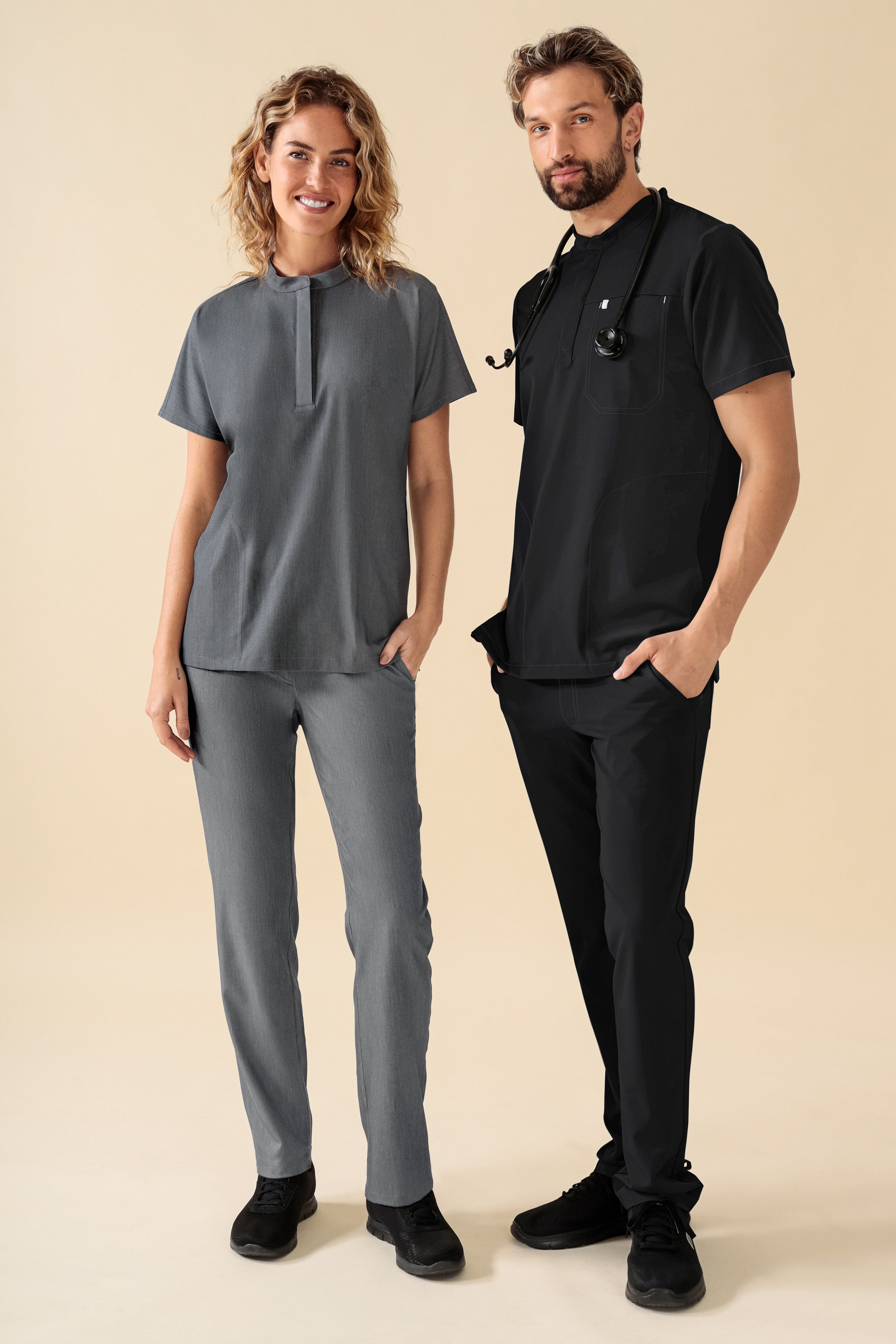 KAERE broek heren - zonder beenzak zwart