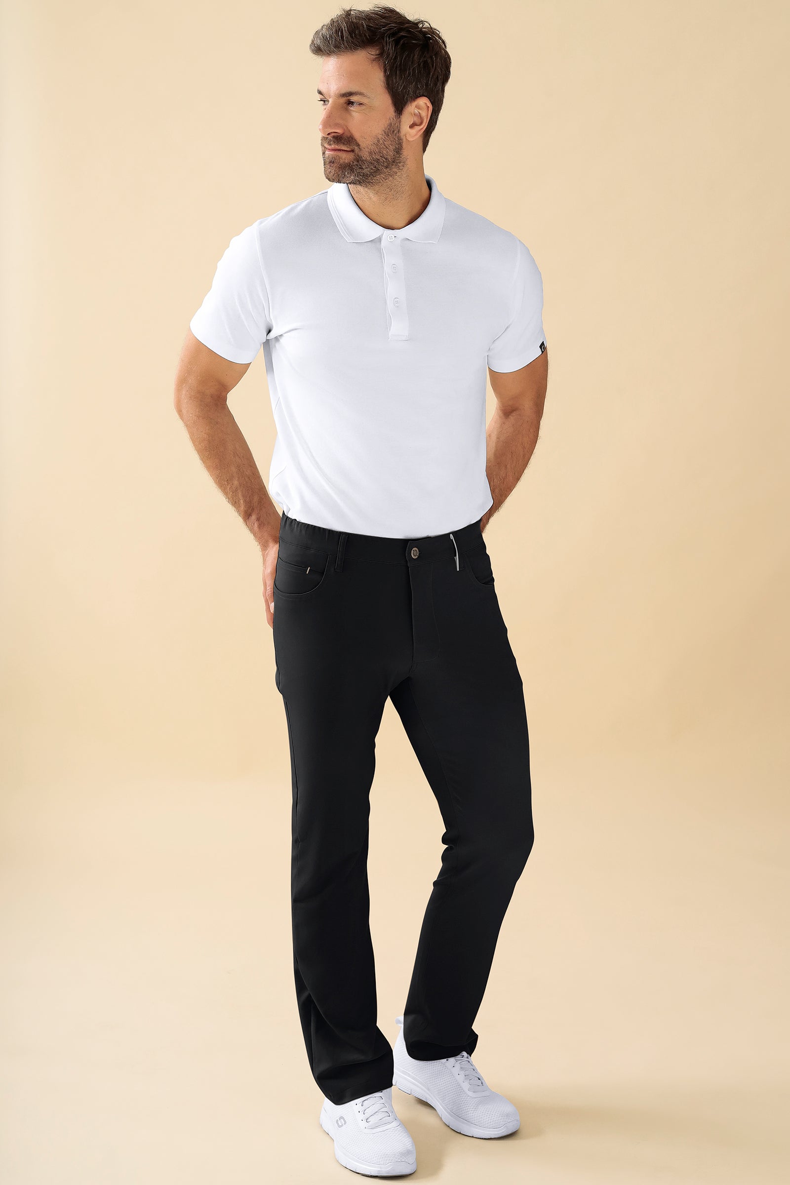 KAERE herenbroek - 5-pocket zwart