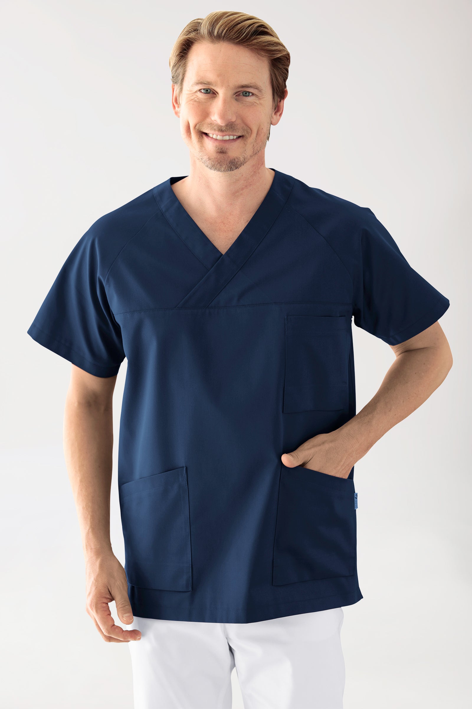 CORE oversteektuniek heren -3-pack- v-hals navy