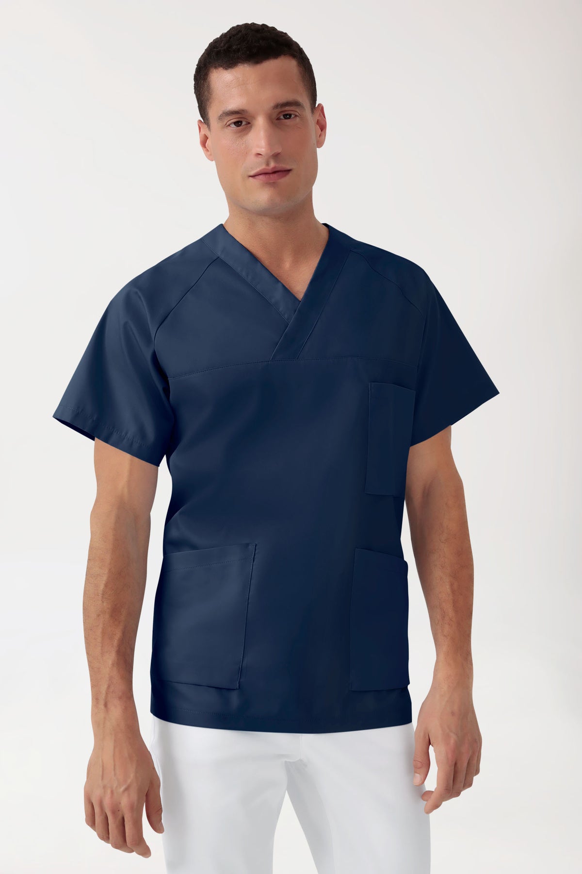 Herentuniek - V-hals navy