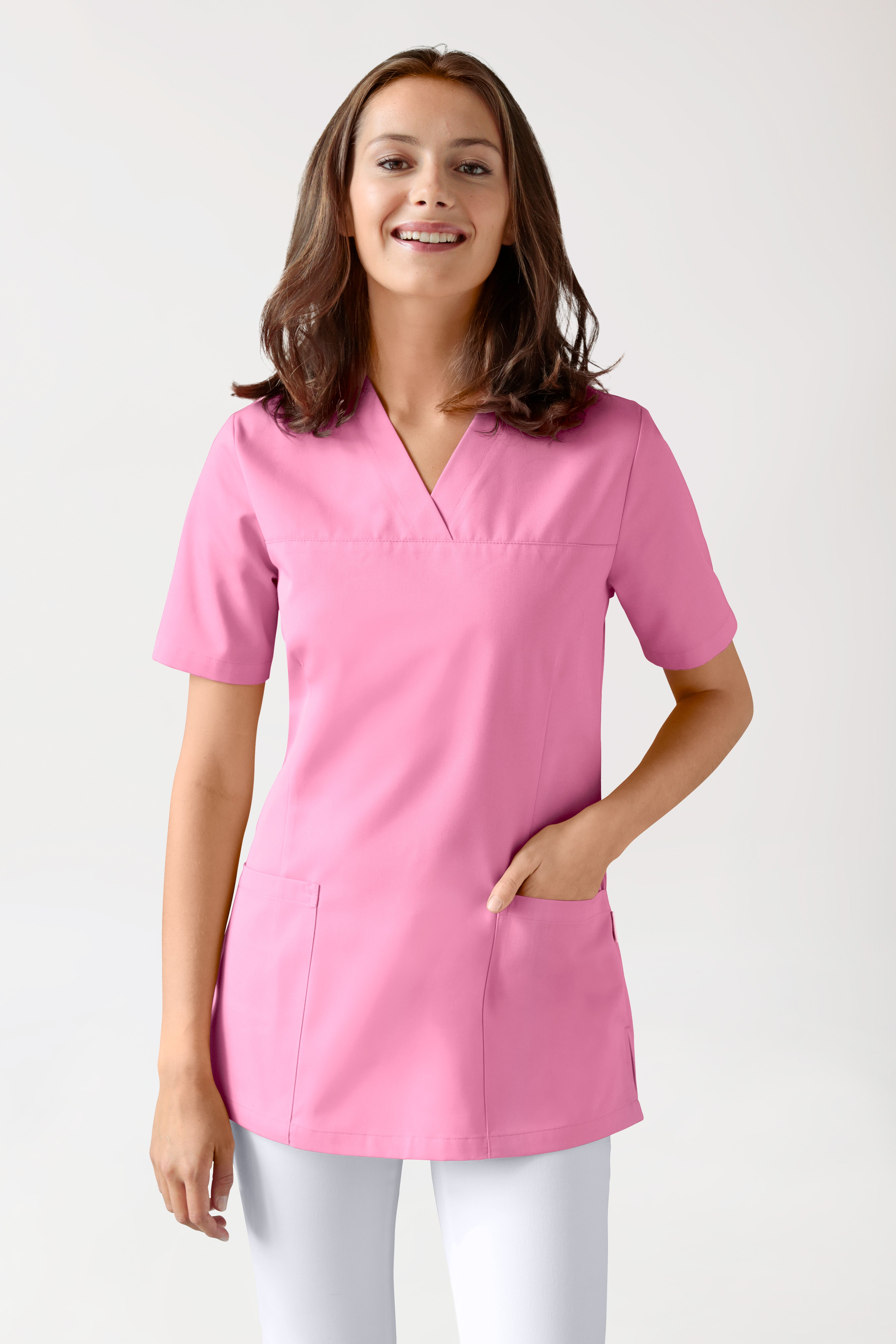 oversteektuniek dames rosypink