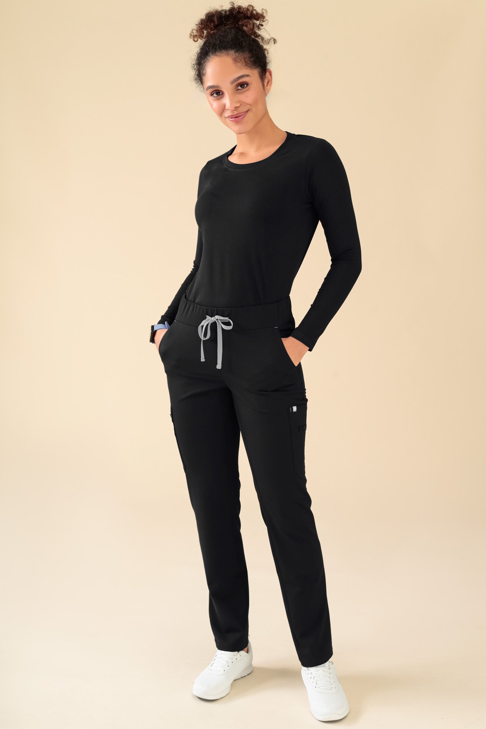 KAERE broek dames - met beenzak zwart