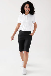 COMFY FLEX Stretch broek Unisex - bermuda zwart