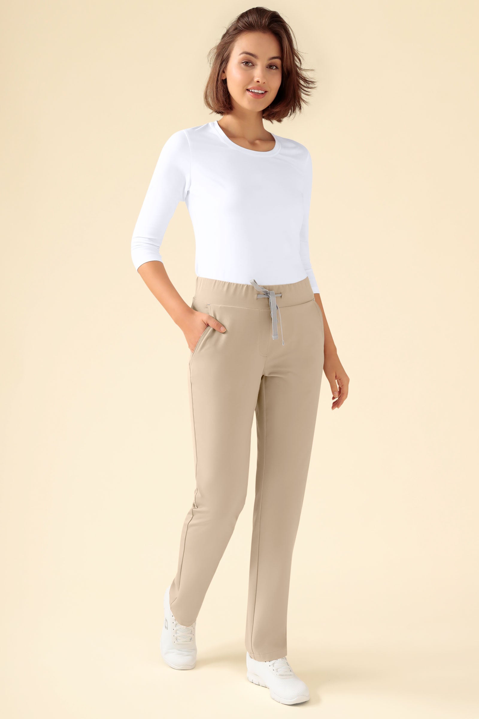 KAERE broek dames - zonder beenzak zand