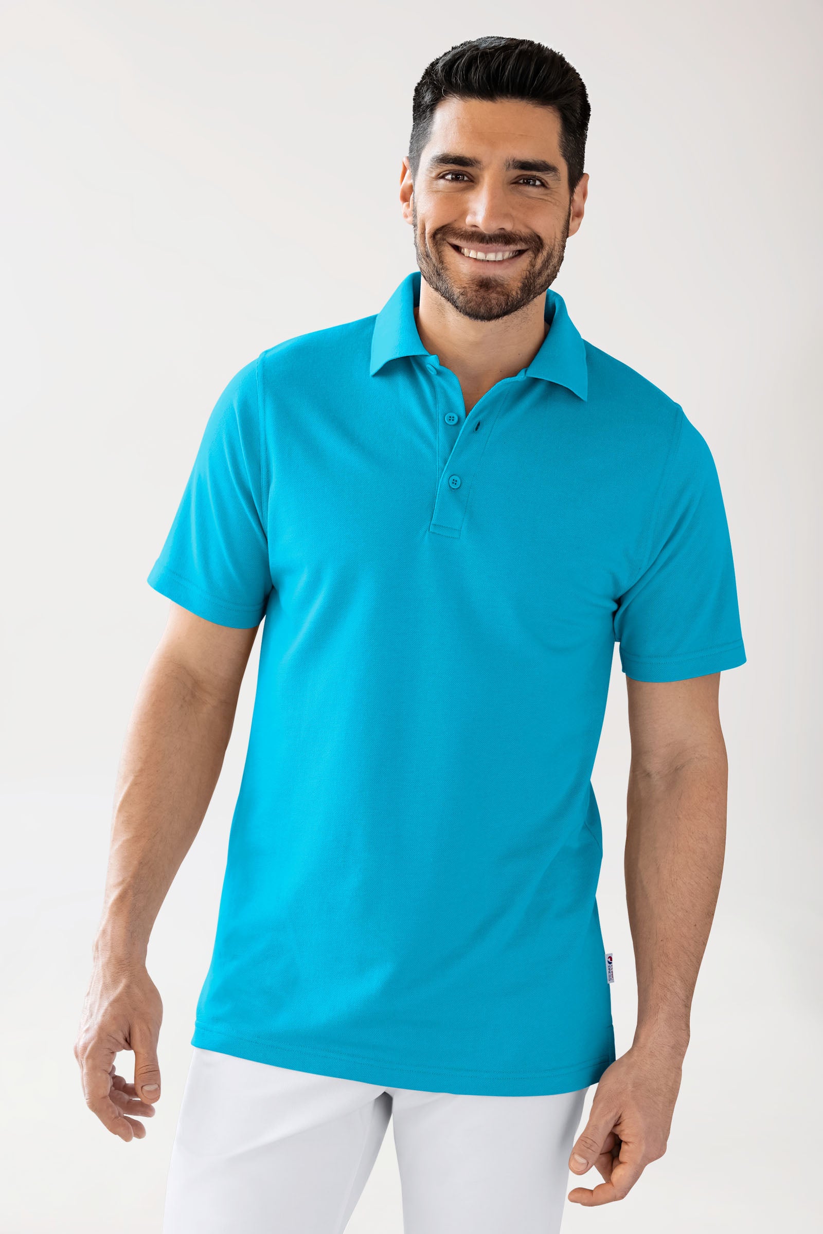 CORE uniseks - polokraag turquoise