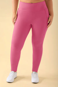 KAERE Leggings dames - super elastisch oud rose