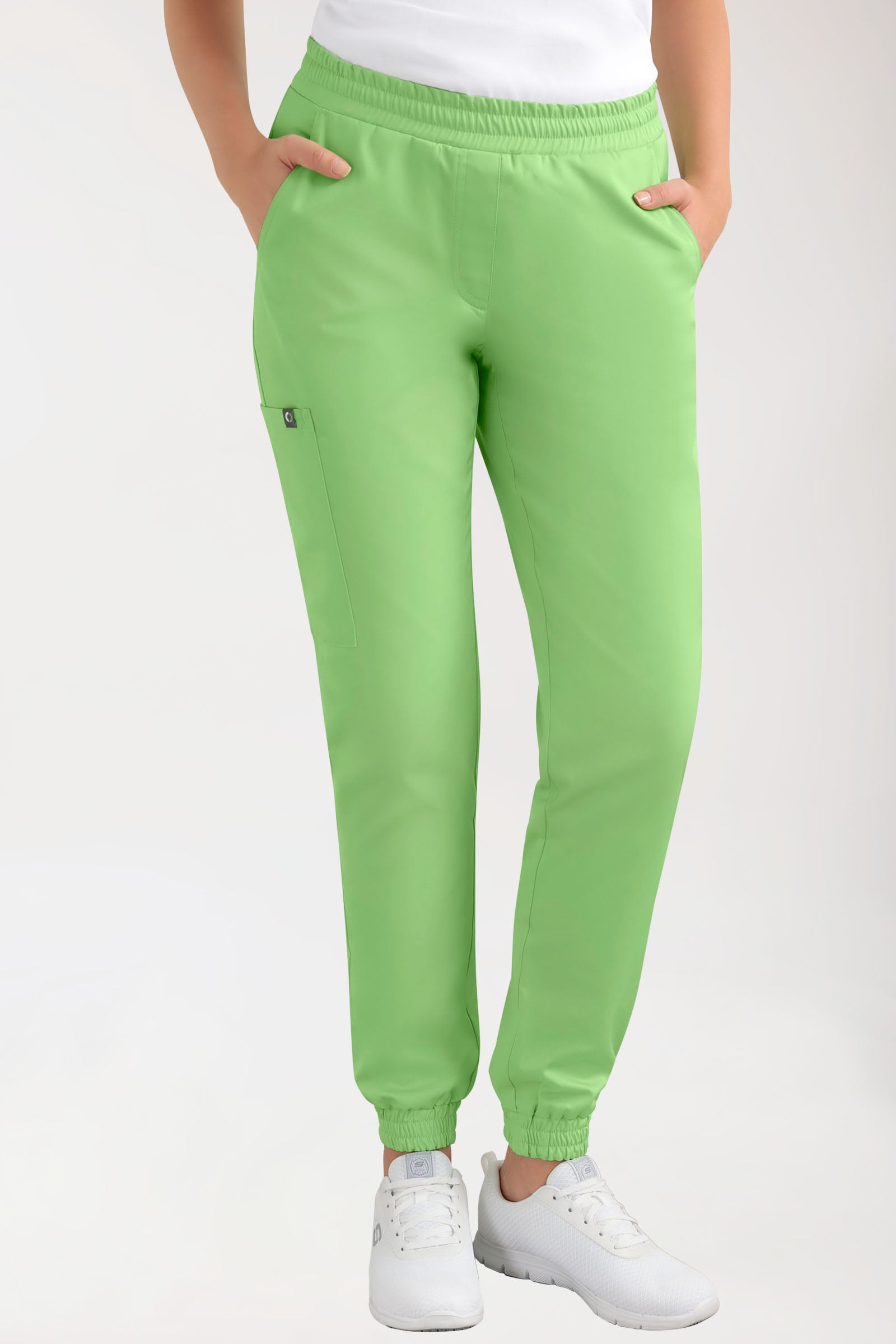 CORE cargo broek dames - joggingbroek style appelgroen