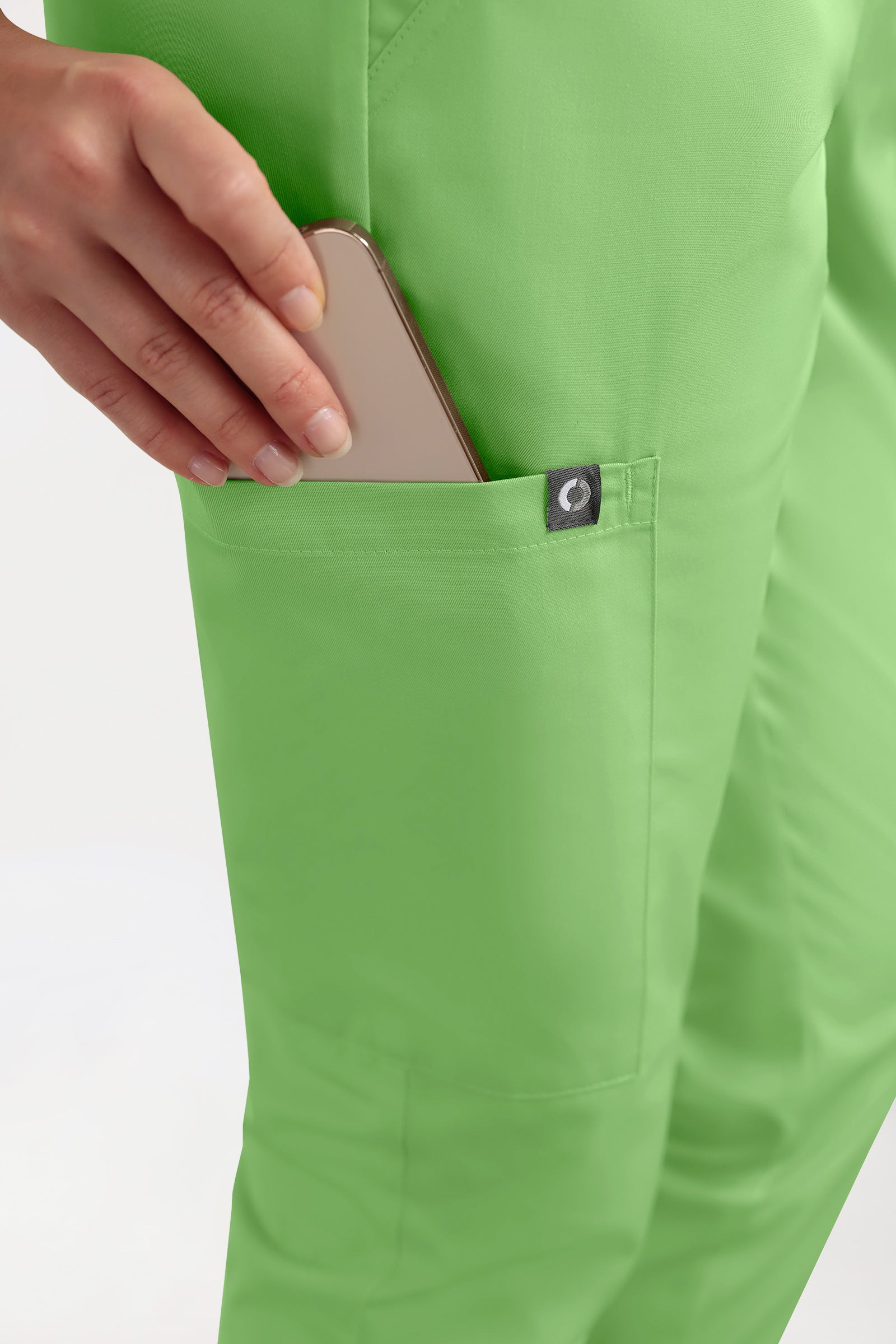 CORE cargo broek dames - joggingbroek style appelgroen