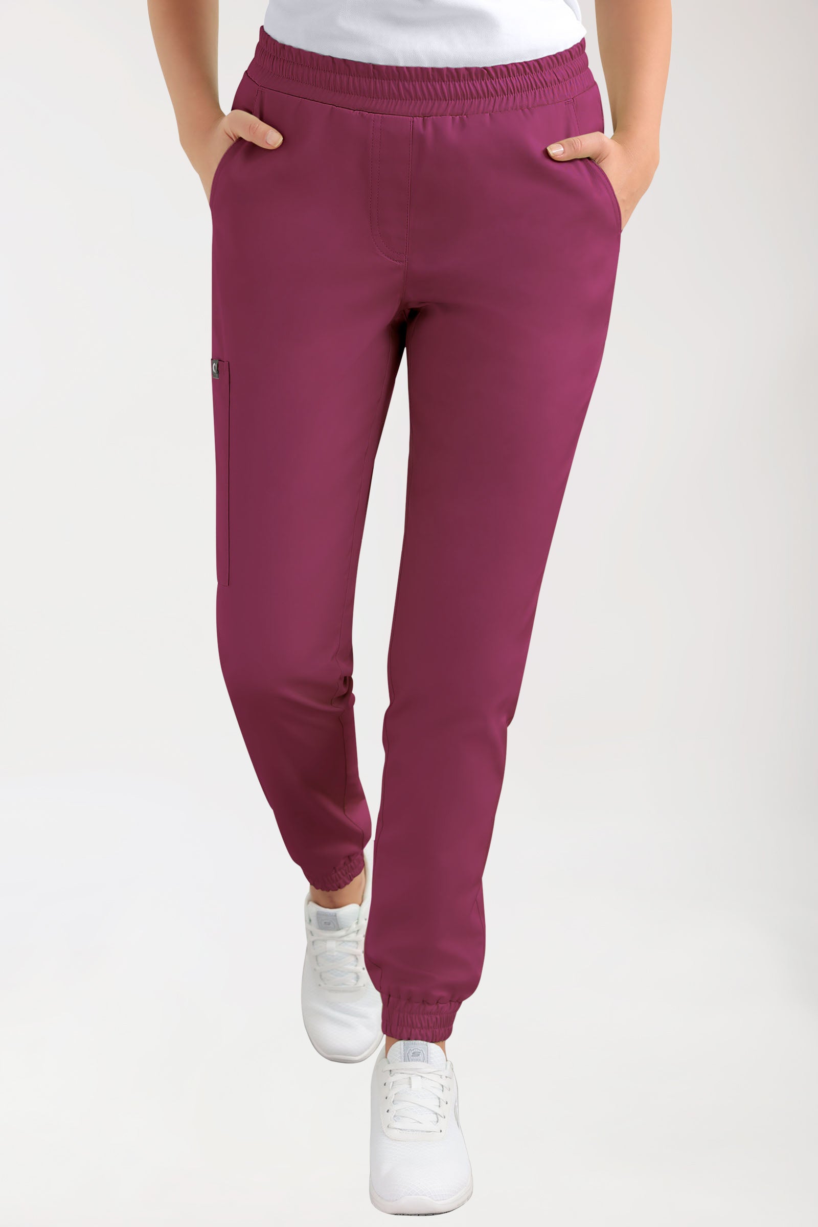 CORE cargo broek dames - joggingbroek style berry