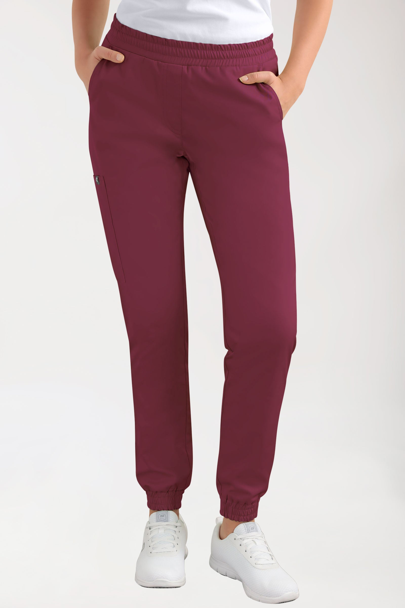 CORE cargo broek dames - joggingbroek style bordeaux