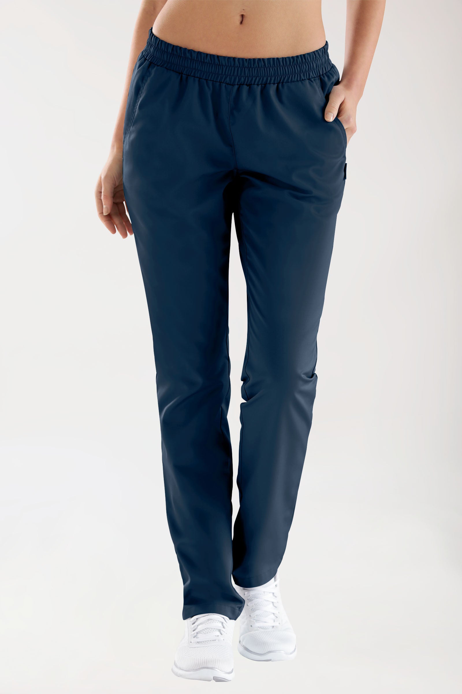 CORE broek dames - licht verlaagde boord navy