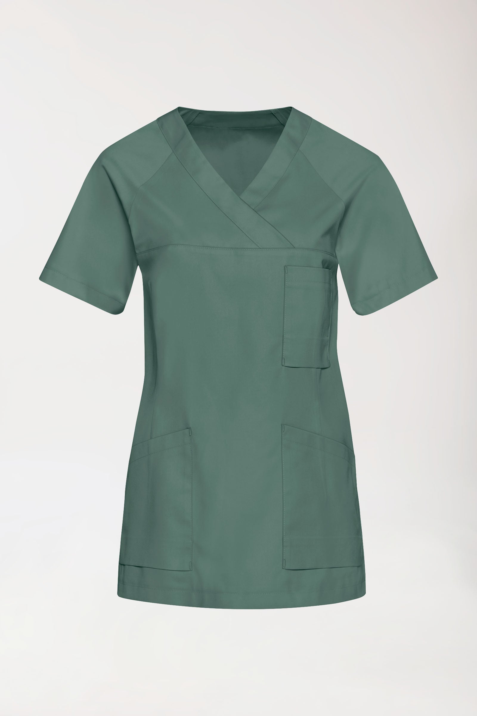 CORE oversteektuniek dames - V-hals donkergroen