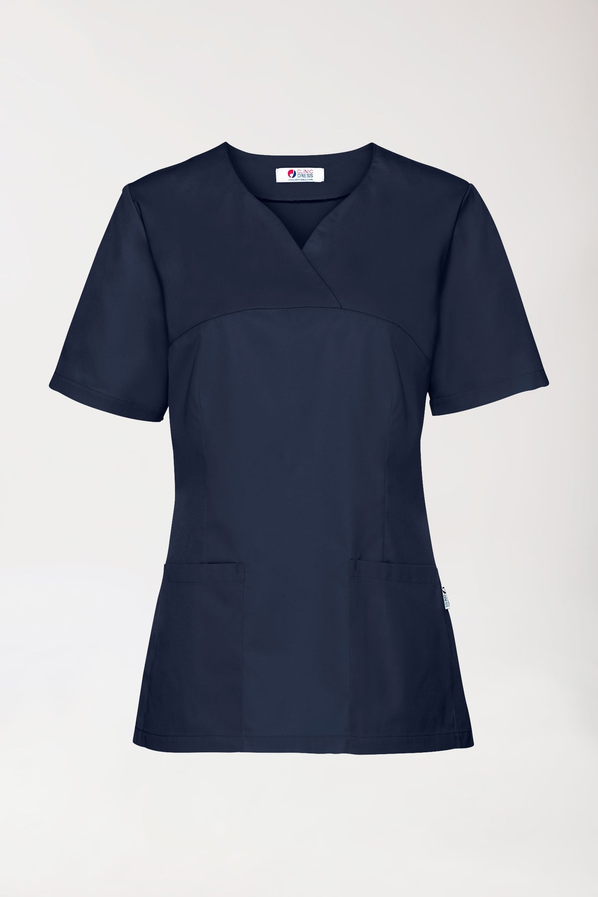 CORE oversteektuniek dames -5-pack- hartvormige hals navy, Voorzijde view