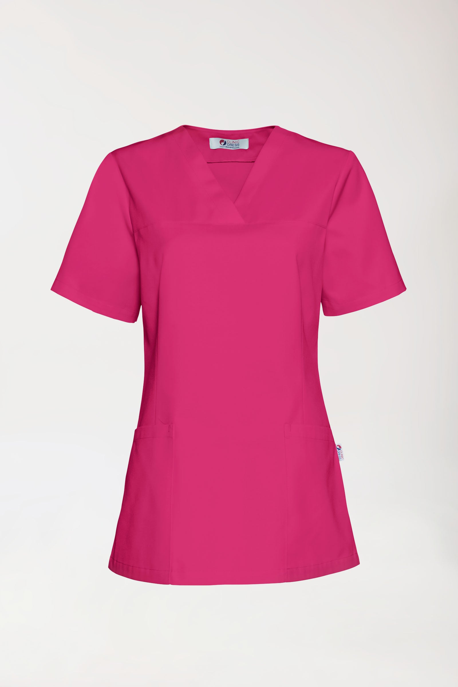 JUST STRONG oversteektuniek dames - V-hals pink