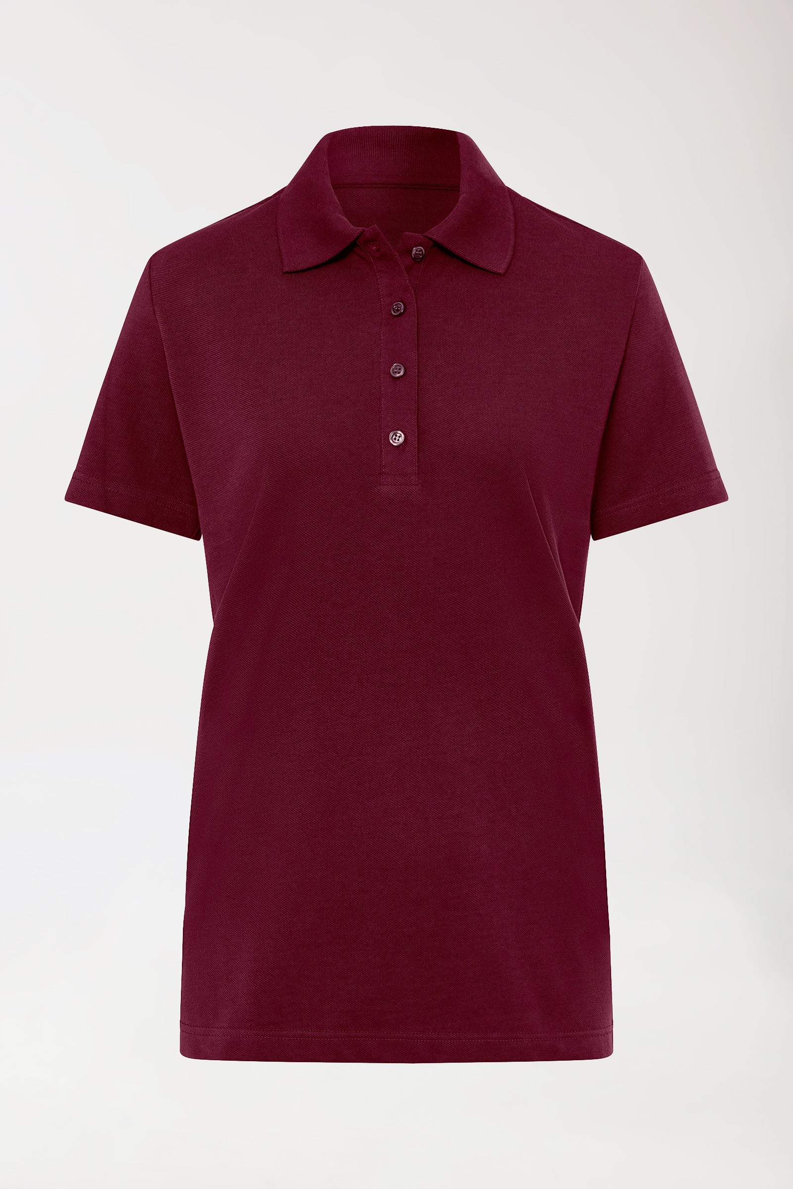 CORE shirt dames polokraag bordeaux