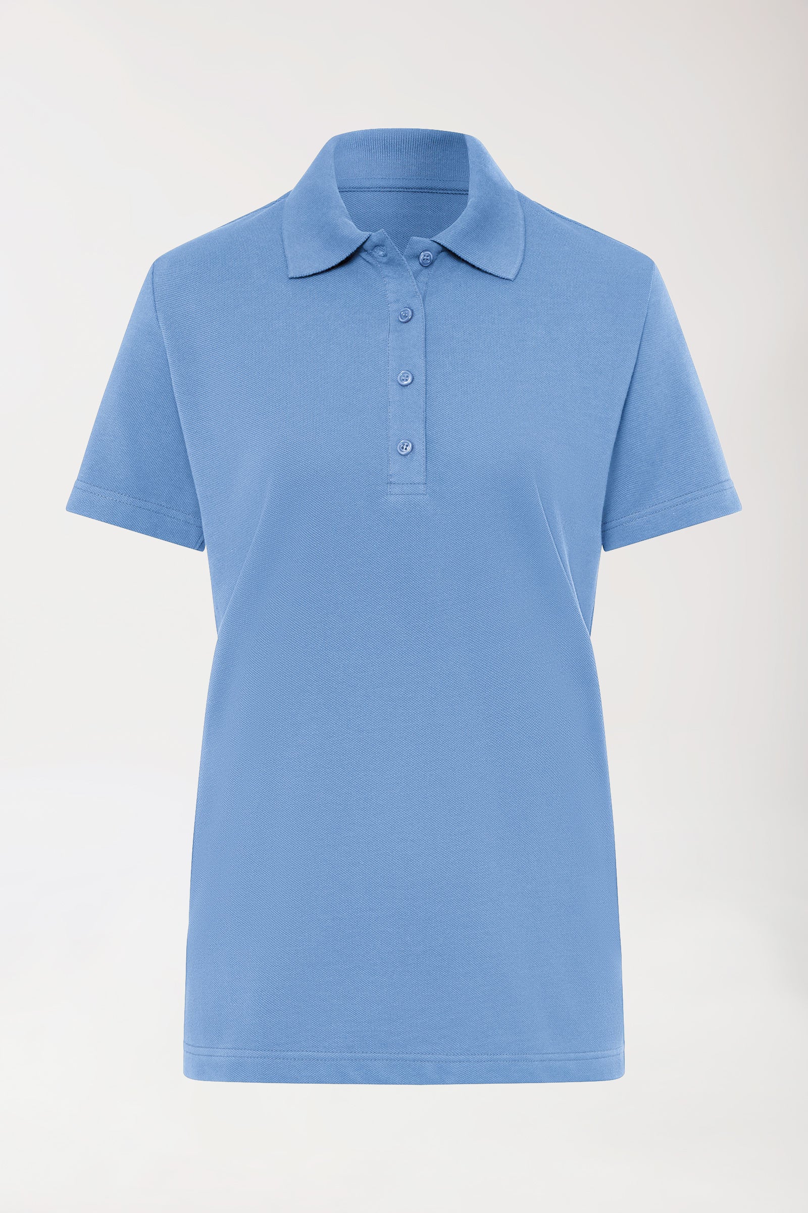 CORE shirt dames polokraag hemelsblauw