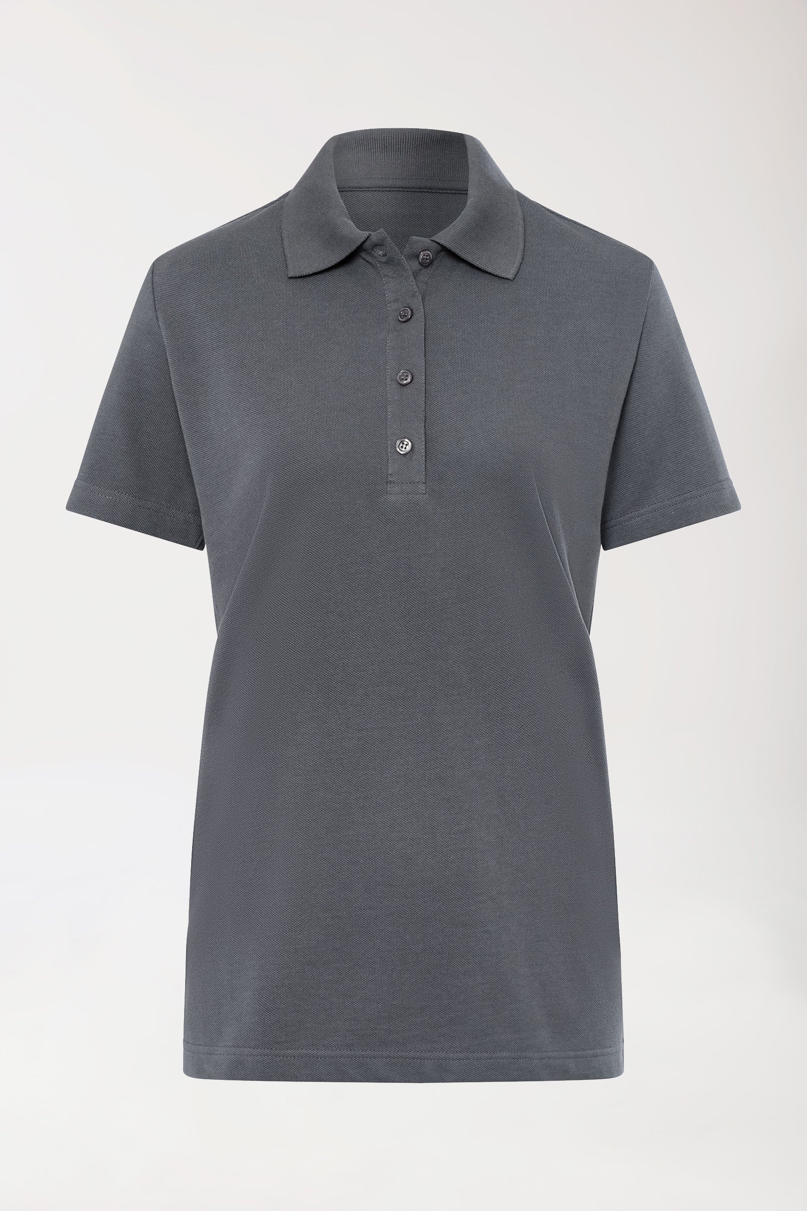 CORE shirt dames polokraag steengrijs