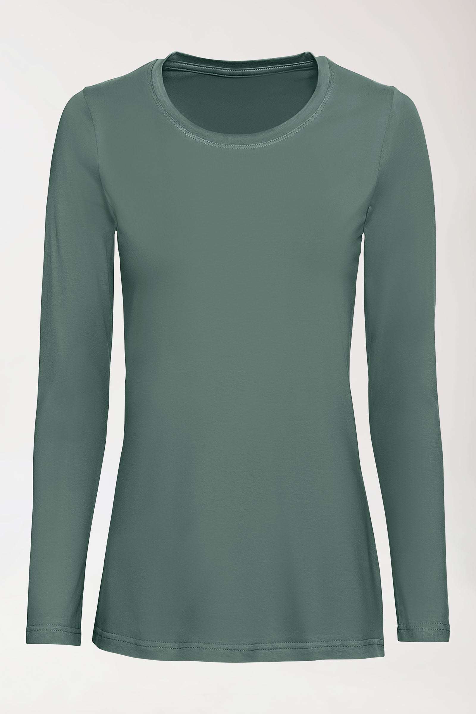 CORE shirt dames - 1/1 arm donkergroen