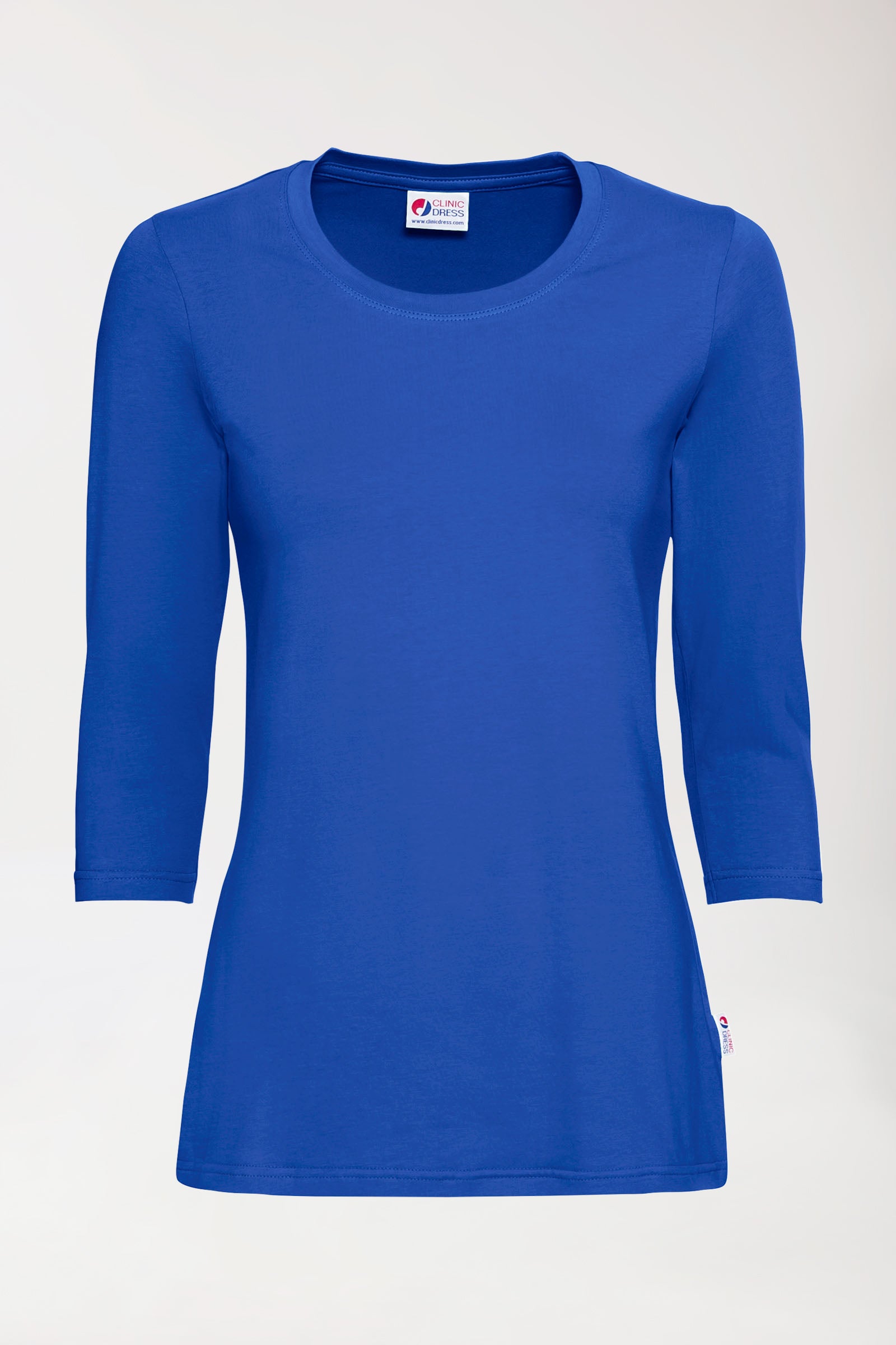 CORE shirt dames - 3/4 arm koningsblauw