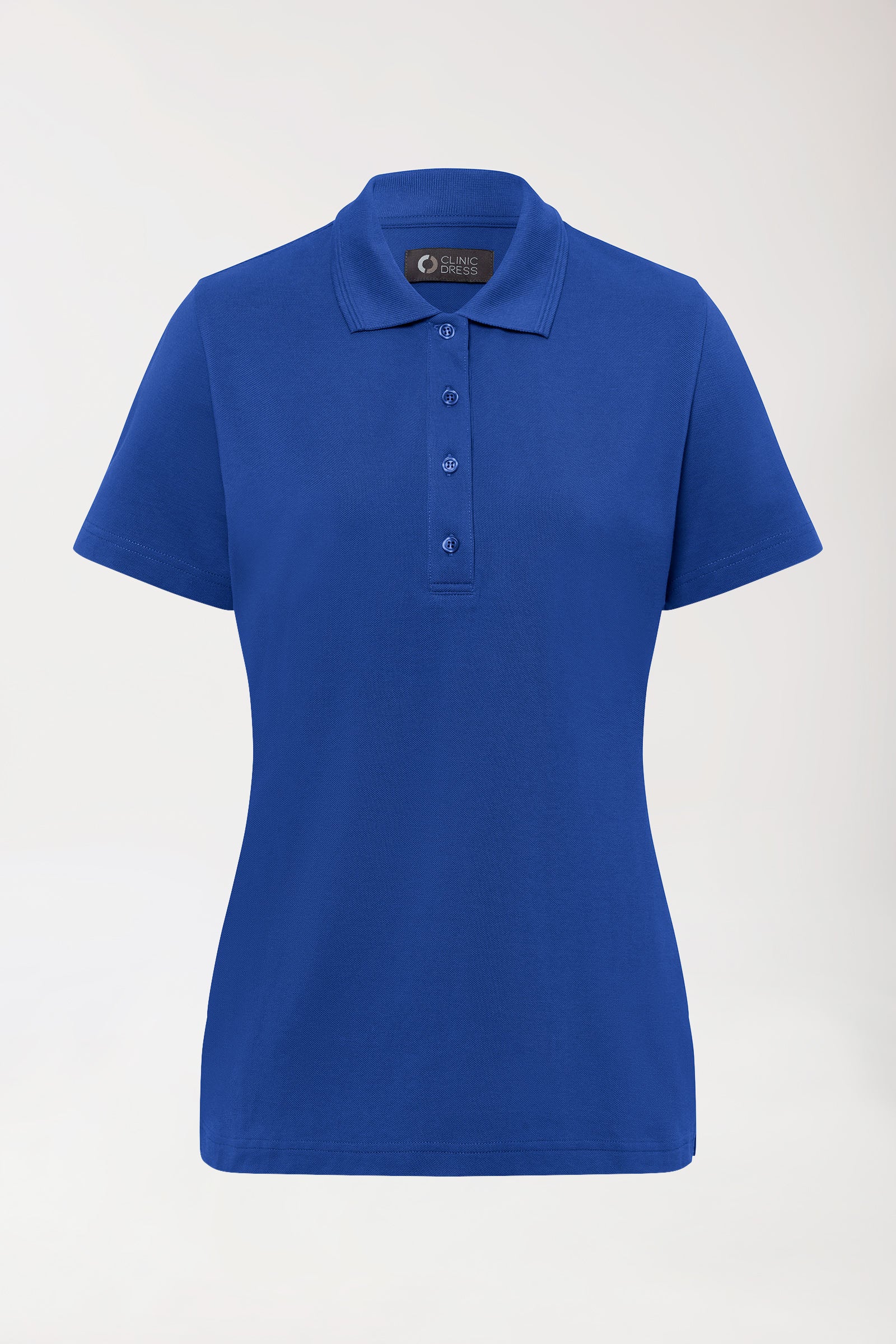 COMFY FLEX stretch shirt dames - polokraag koingsblauw