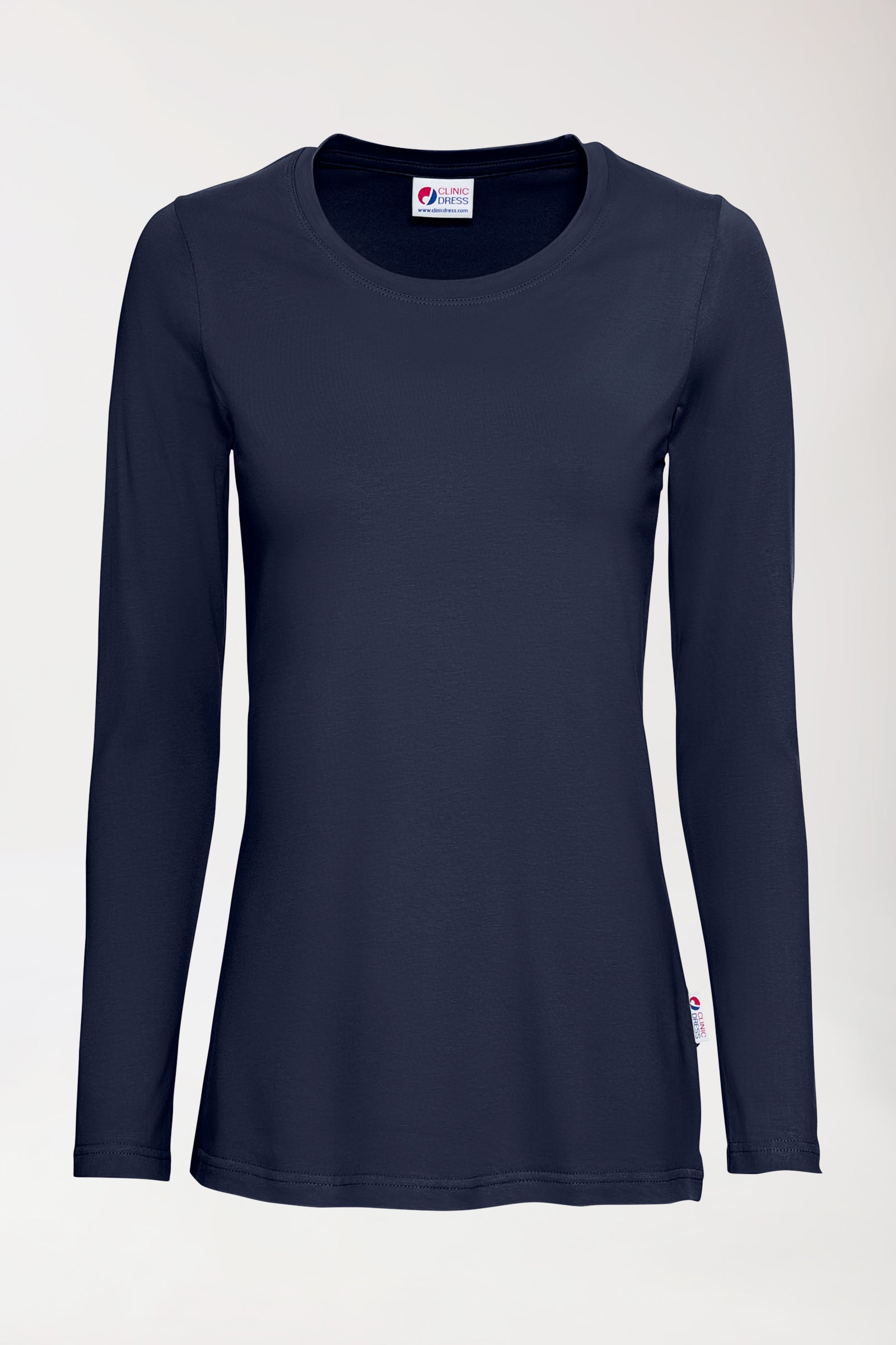 CORE shirt dames - 1/1 arm navy, Voorzijde view