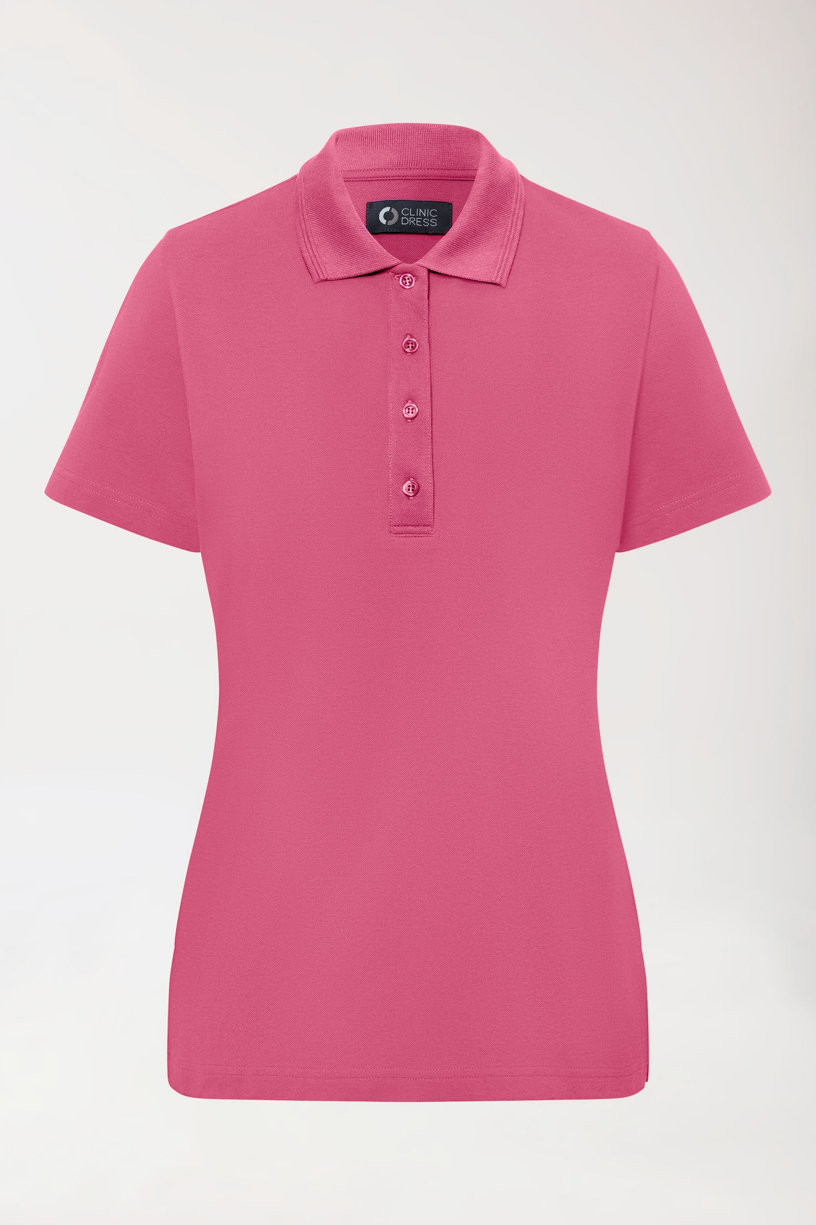COMFY FLEX stretch shirt dames - polokraag oud rose