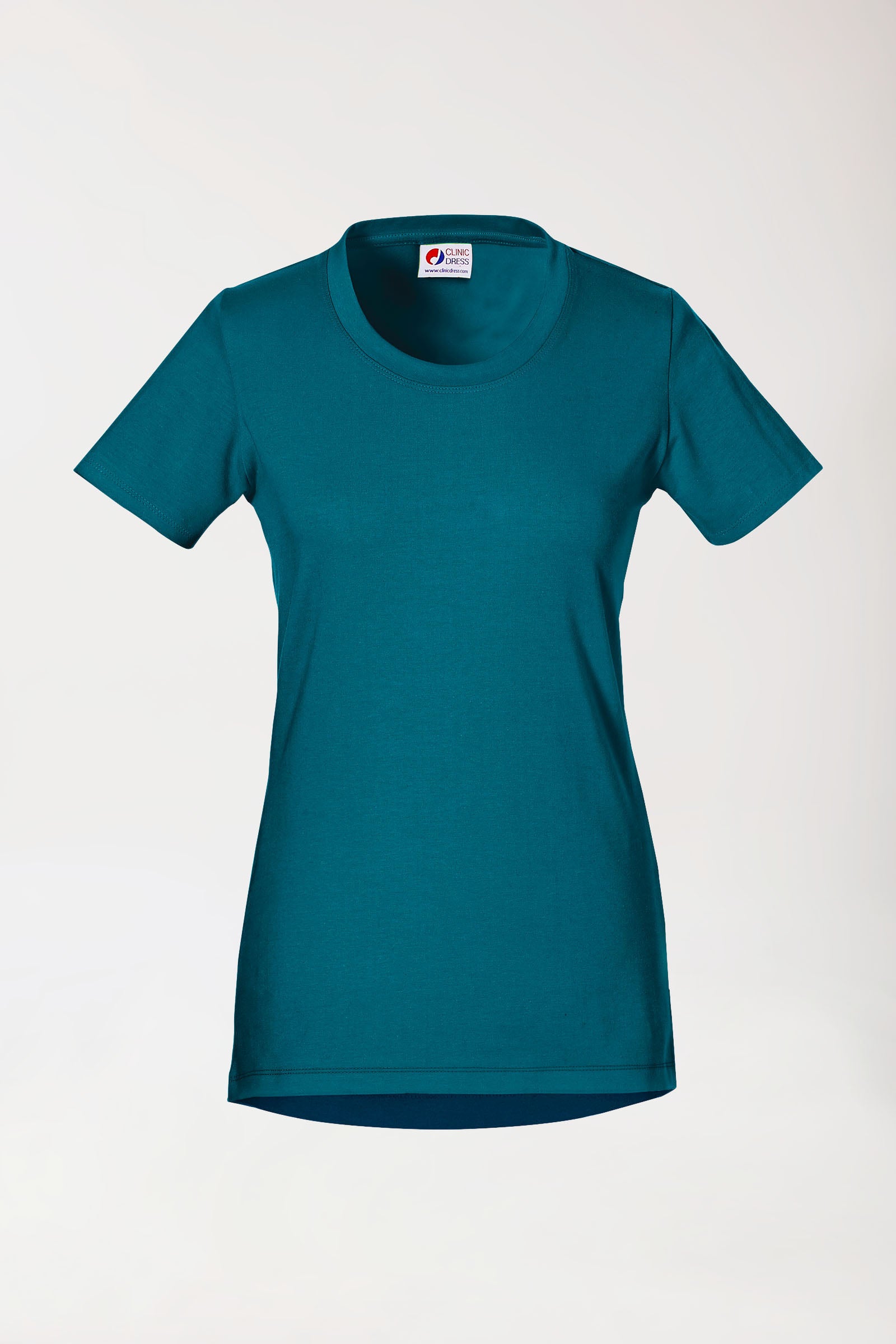 CORE shirt dames - ronde hals petrol, Voorzijde view