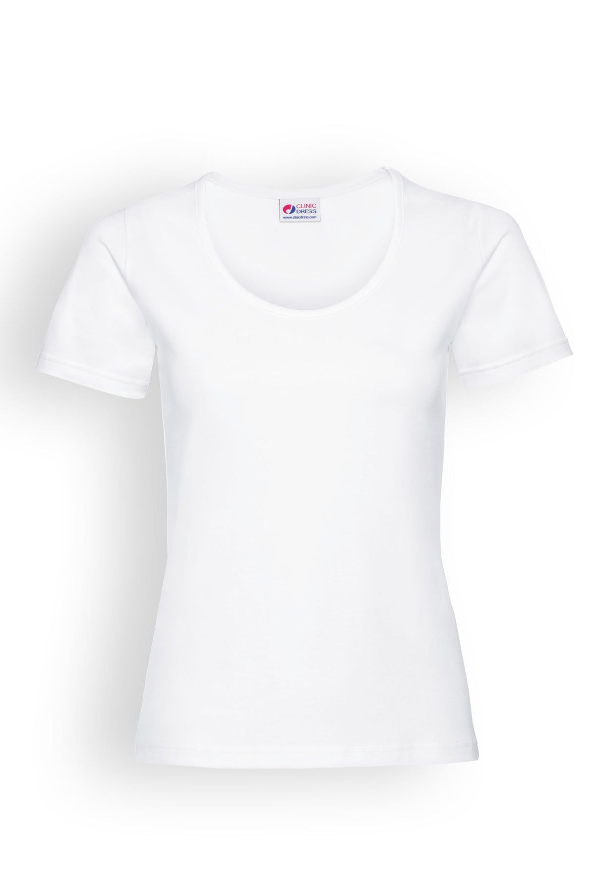 Katoenen shirts dames 2-pack - 1/2 mouw wit