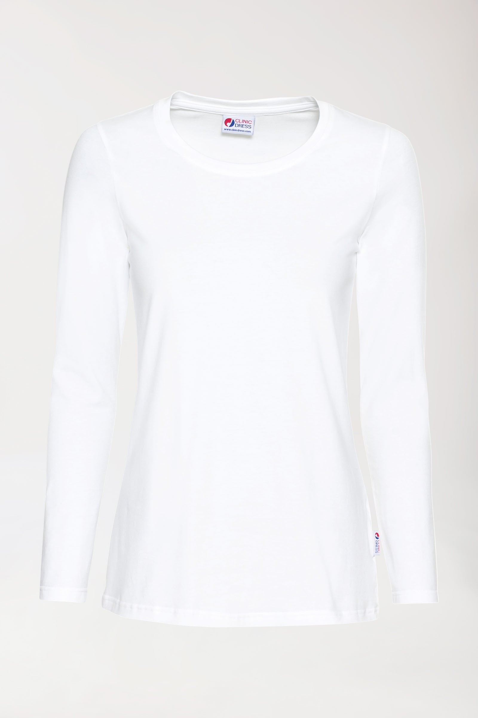 CORE shirt dames - 1/1 arm wit, Voorzijde view