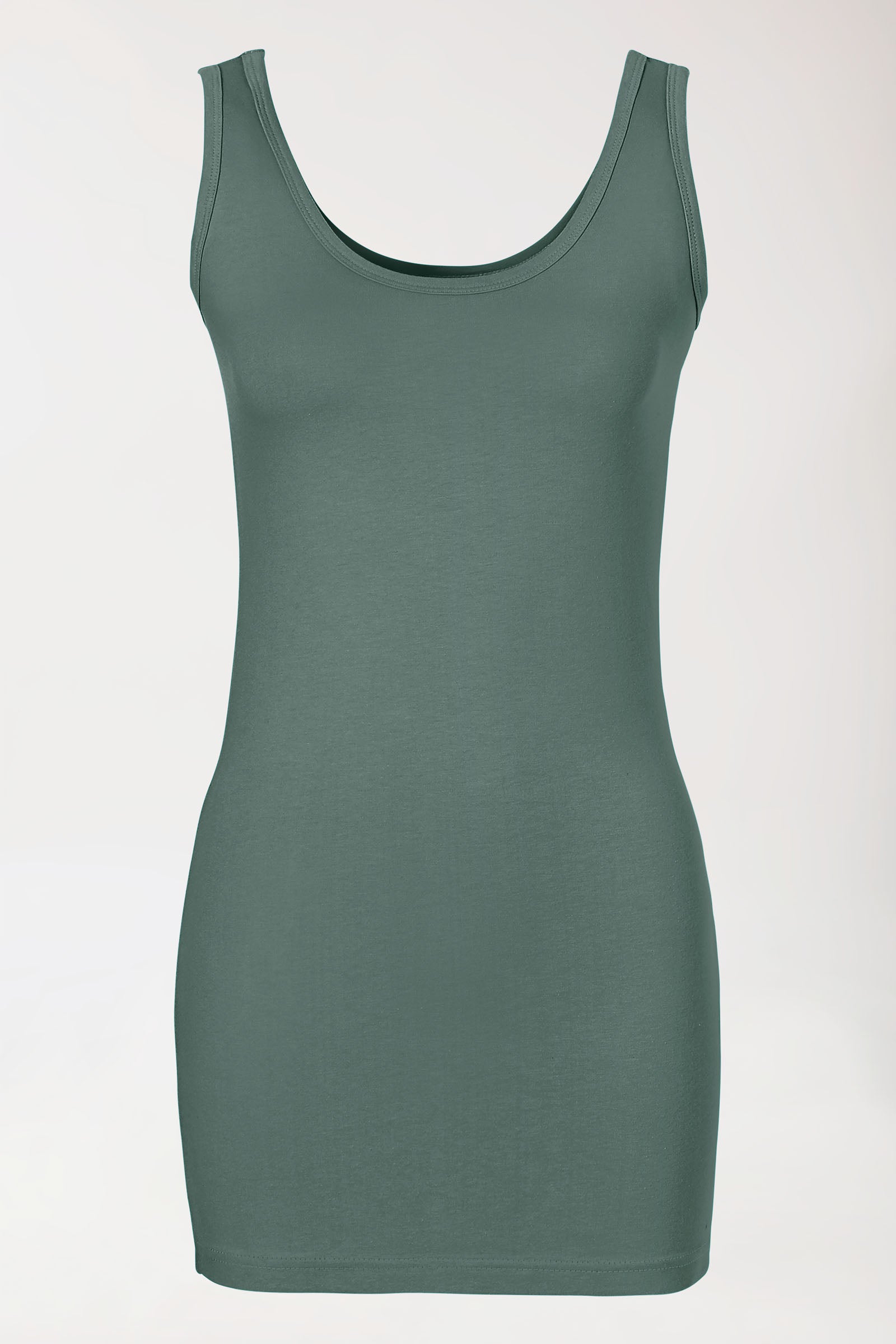 CORE topje dames - ronde hals donkergroen