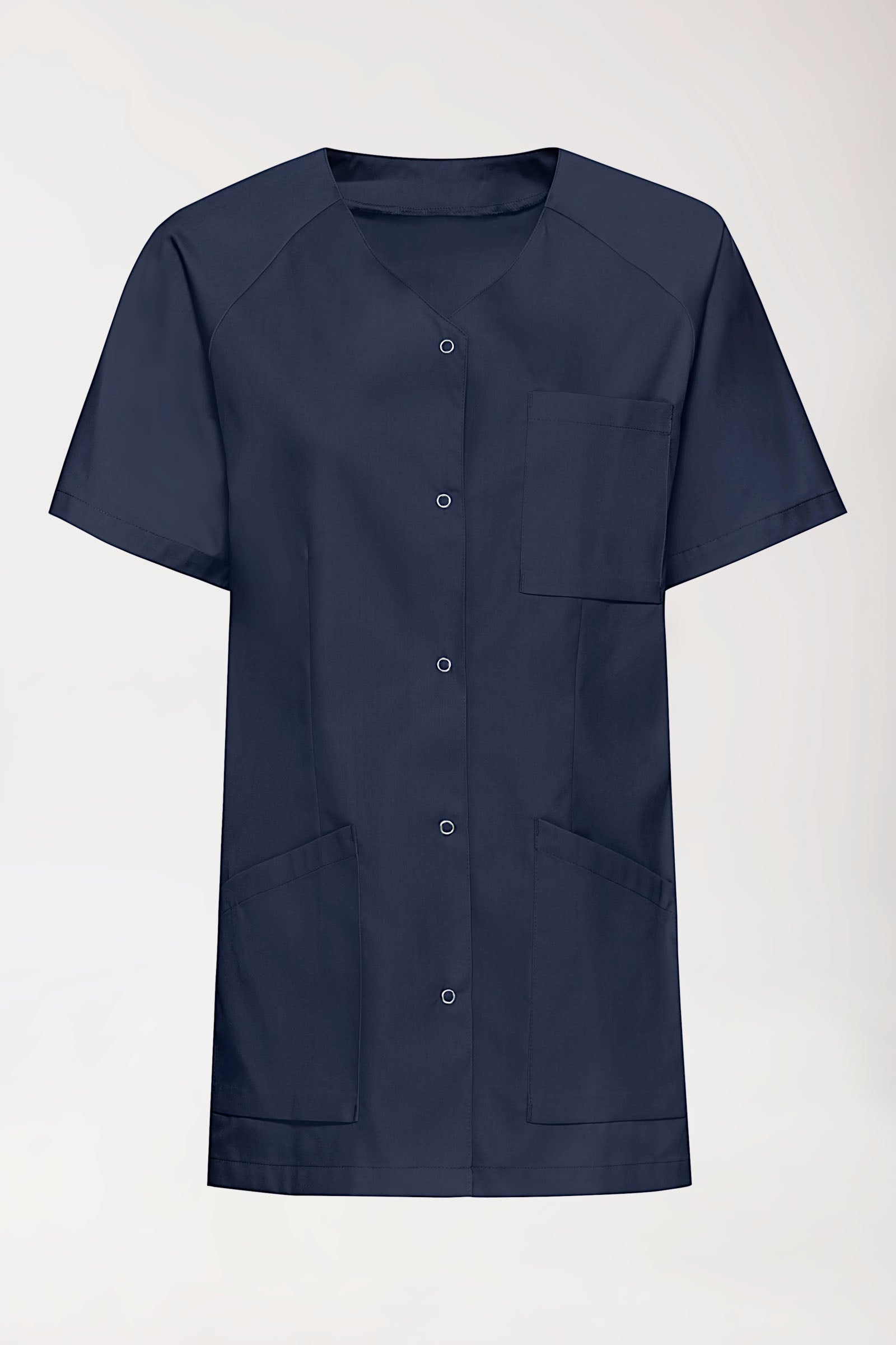 Tuniek-tuniek dames - drukknoopsluiting navy