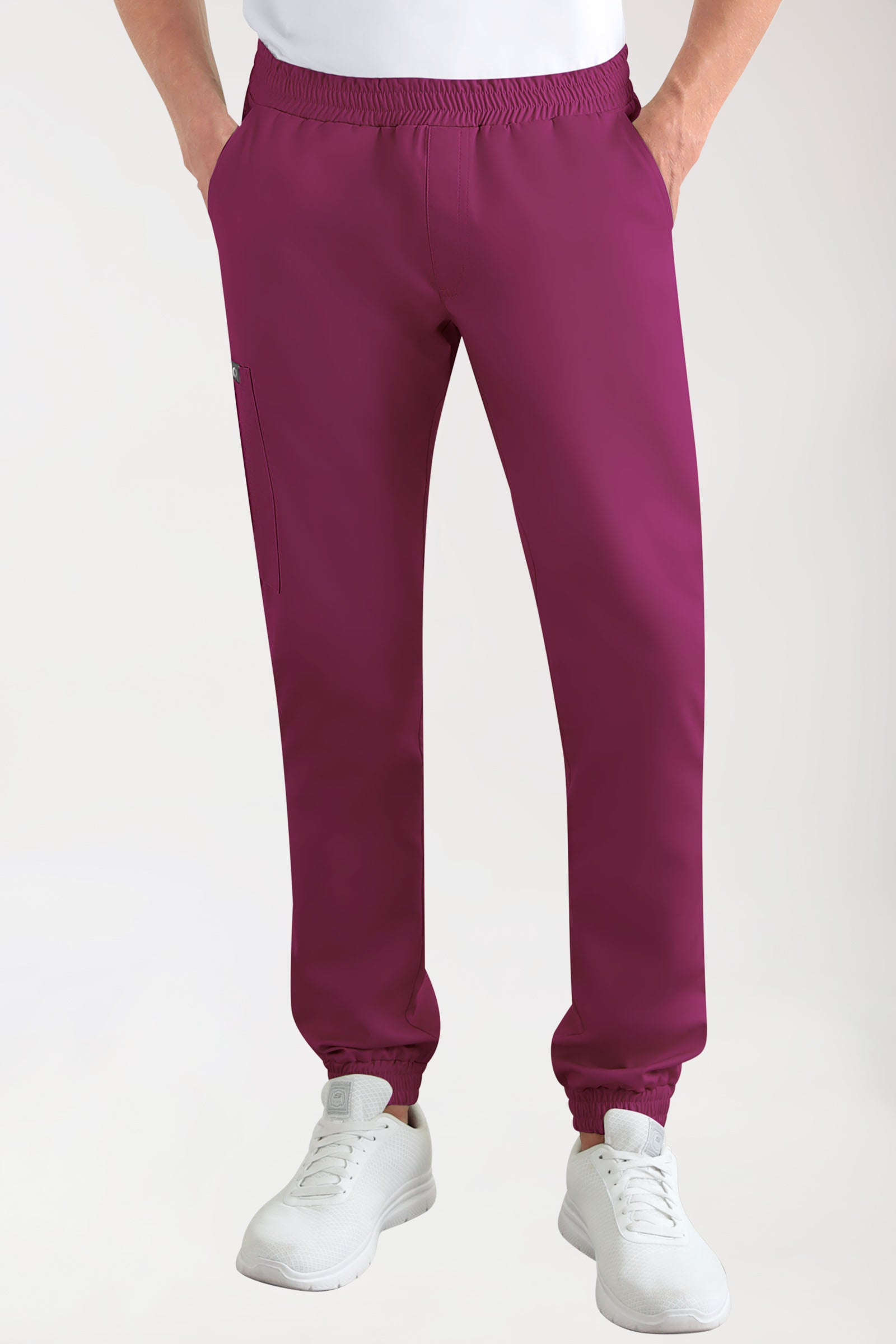 CORE cargo broek heren- joggingbroek style berry