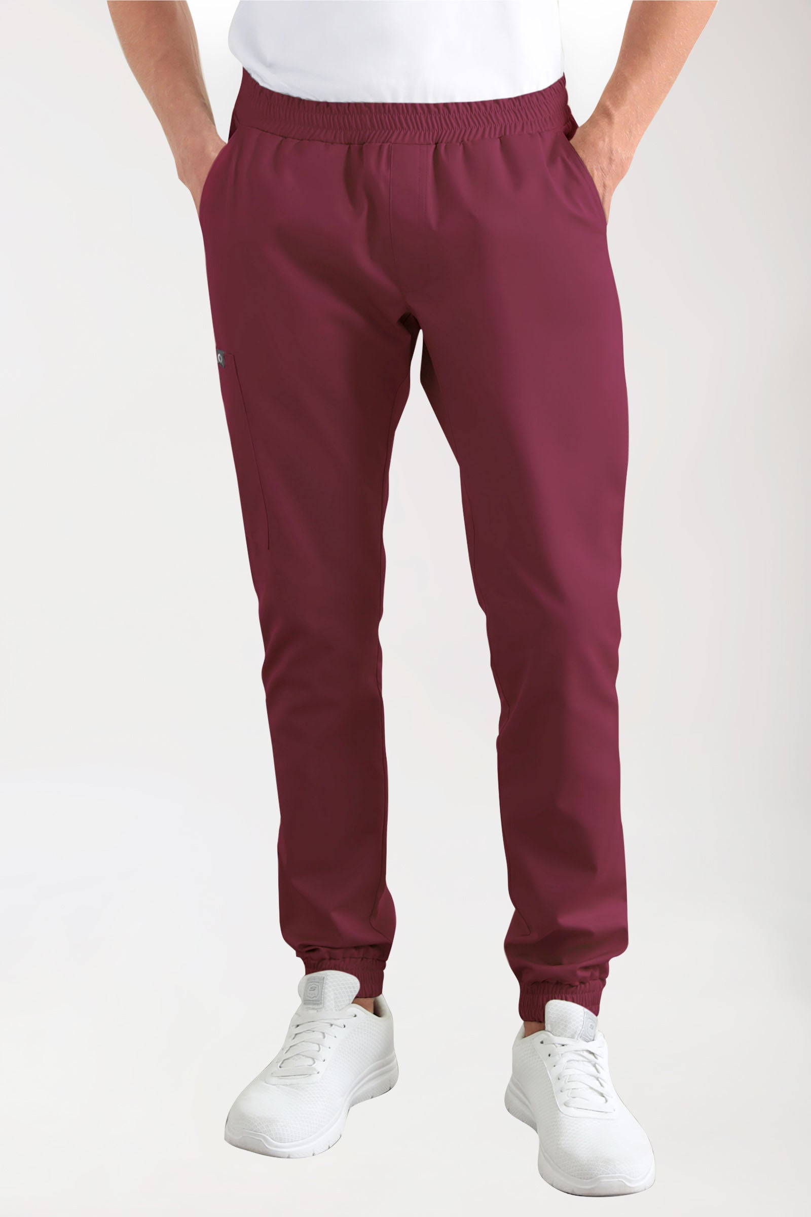 CORE cargo broek heren- joggingbroek style bordeaux