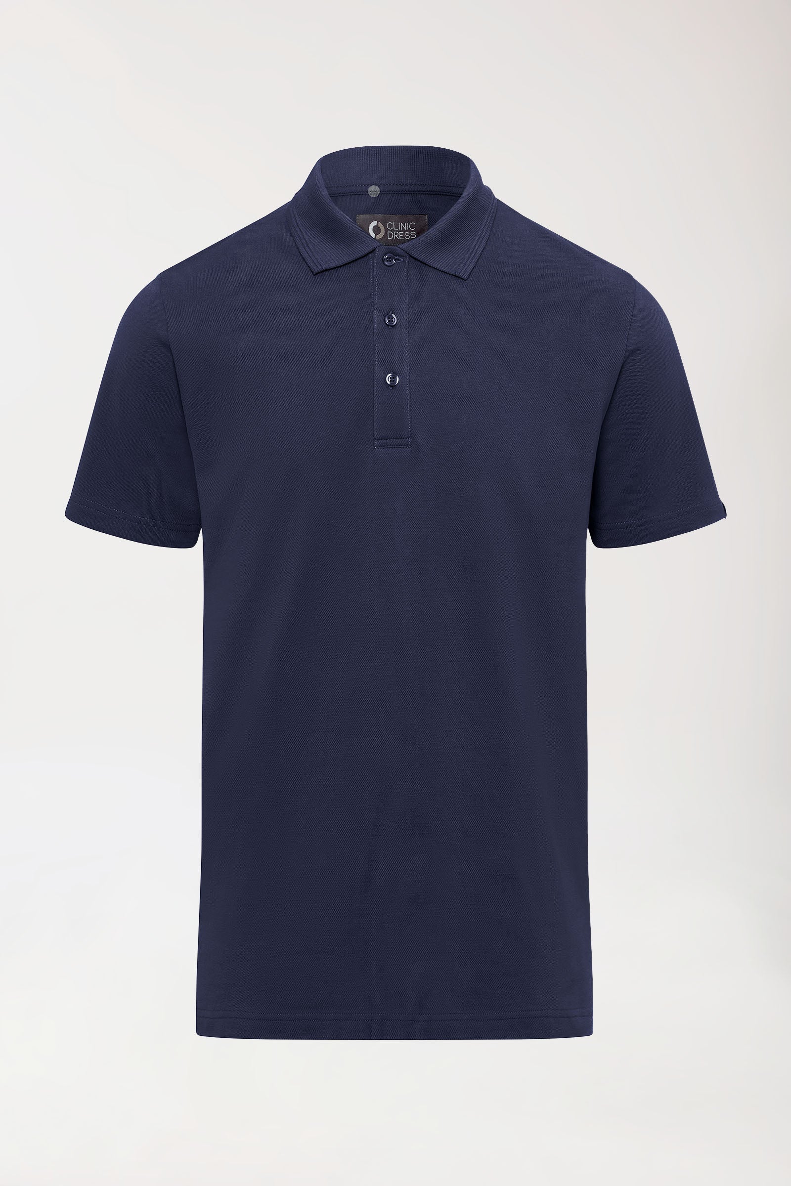 COMFY FLEX stretch shirt heren - polokraag navy