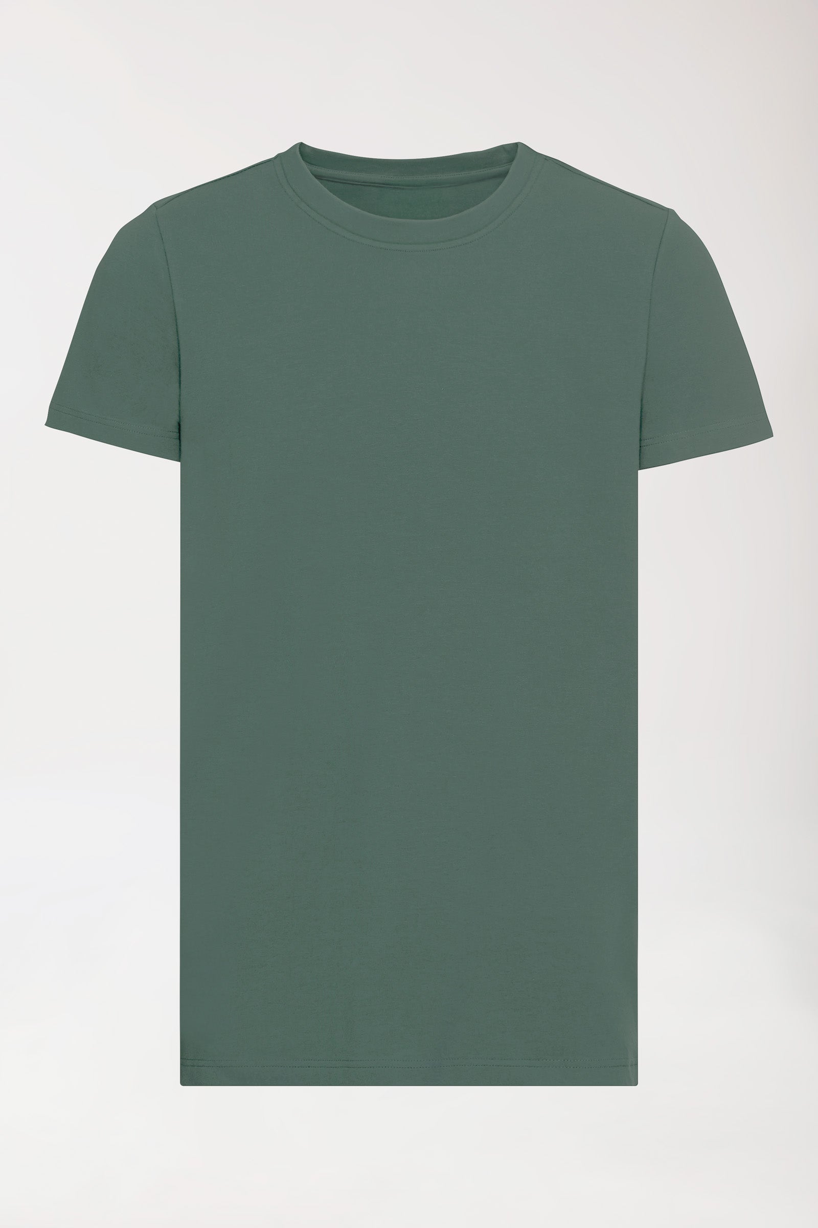 CORE shirt heren - ronde hals donkergroen, Voorzijde view