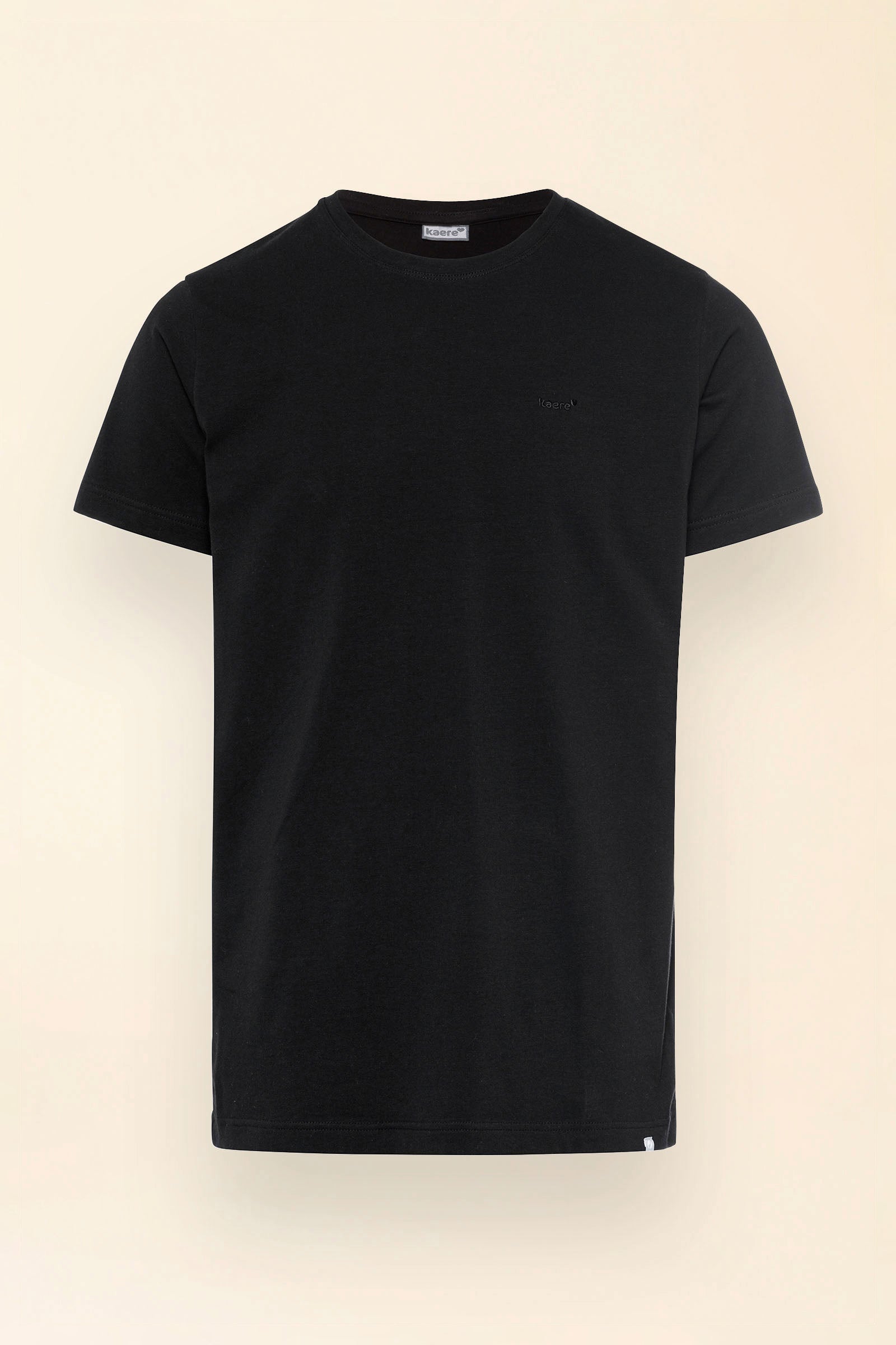 KAERE shirt heren - korte mouw zwart