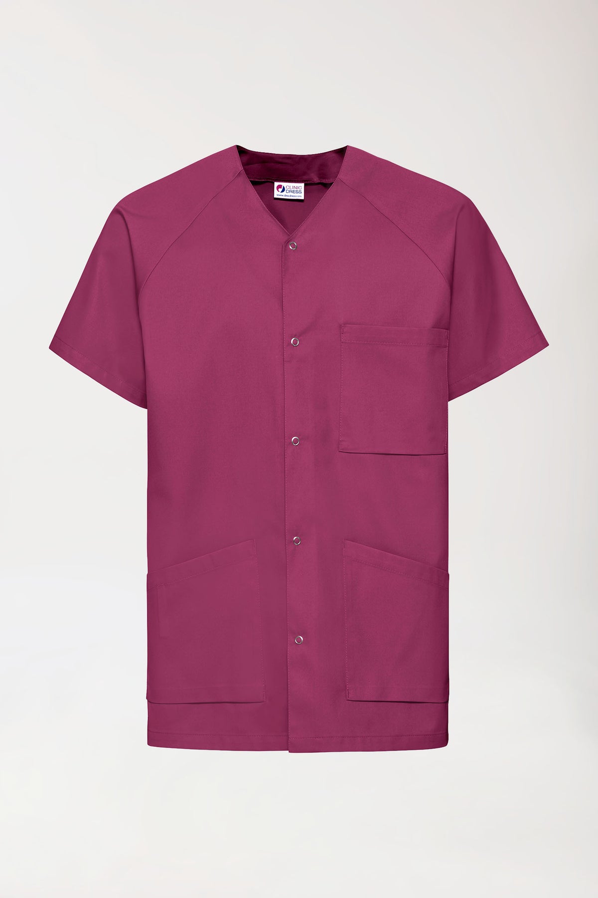 CORE tuniek heren - doorknoopsluiting berry