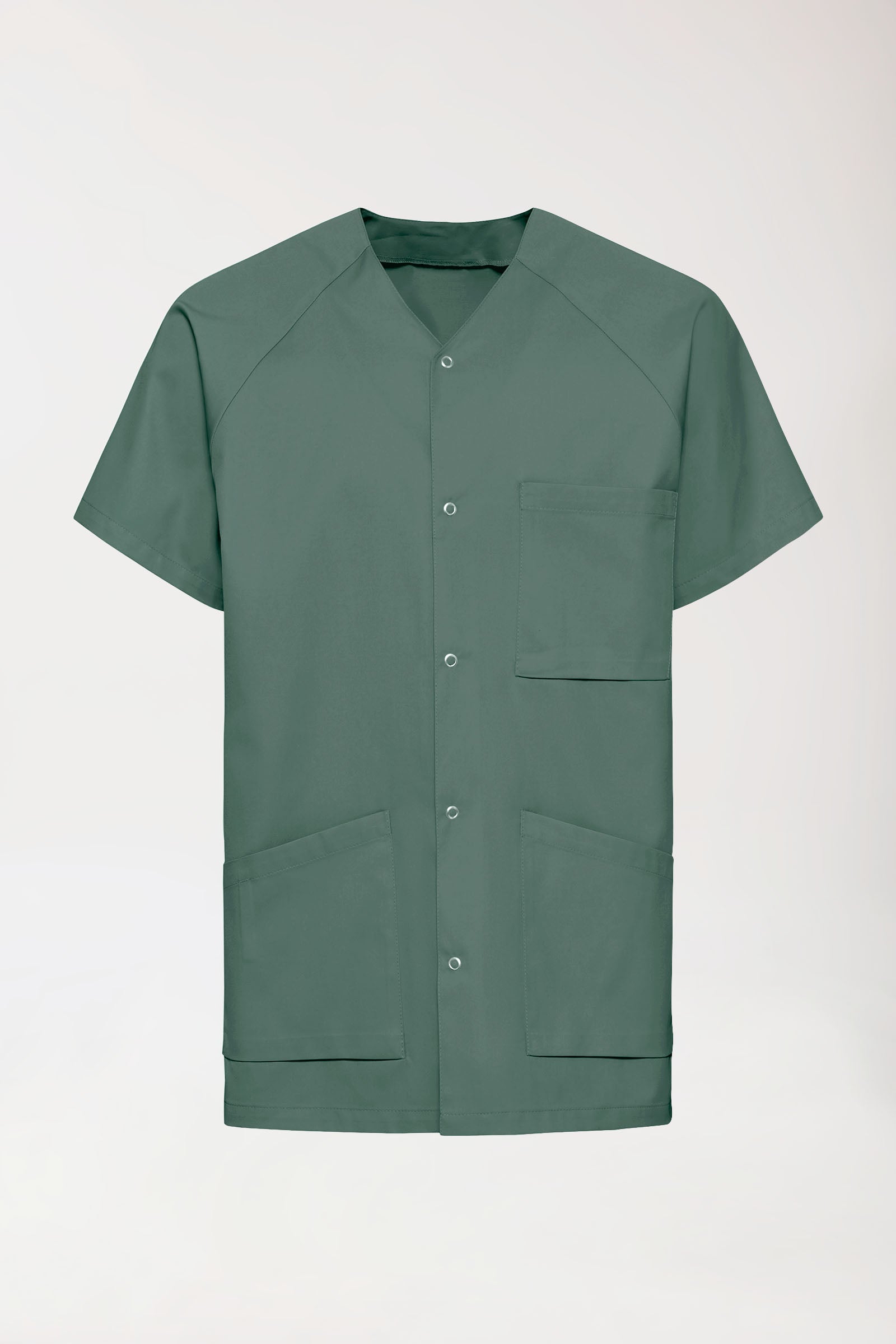 CORE tuniek heren - doorknoopsluiting donkergroen