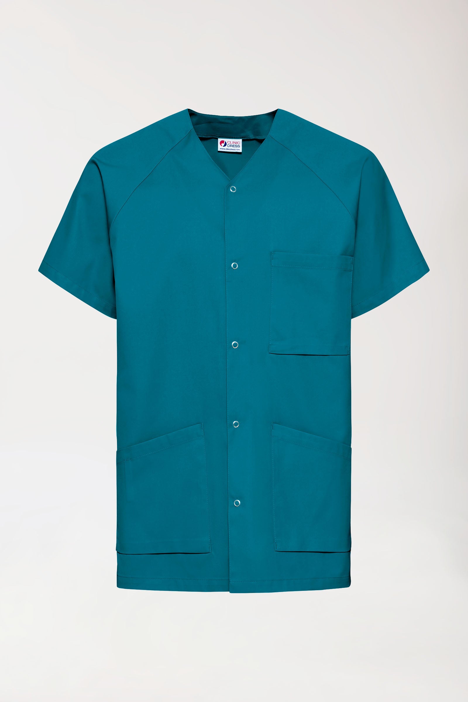 CORE tuniek heren - doorknoopsluiting petrol