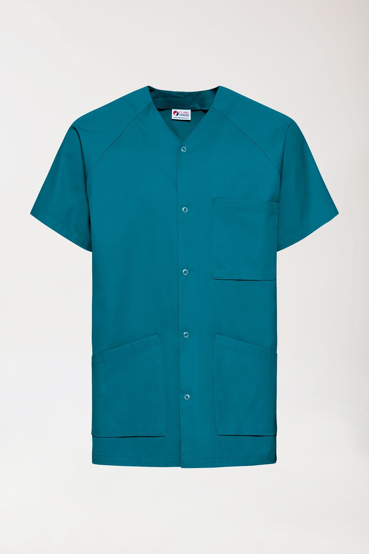 CORE tuniek heren - doorknoopsluiting petrol