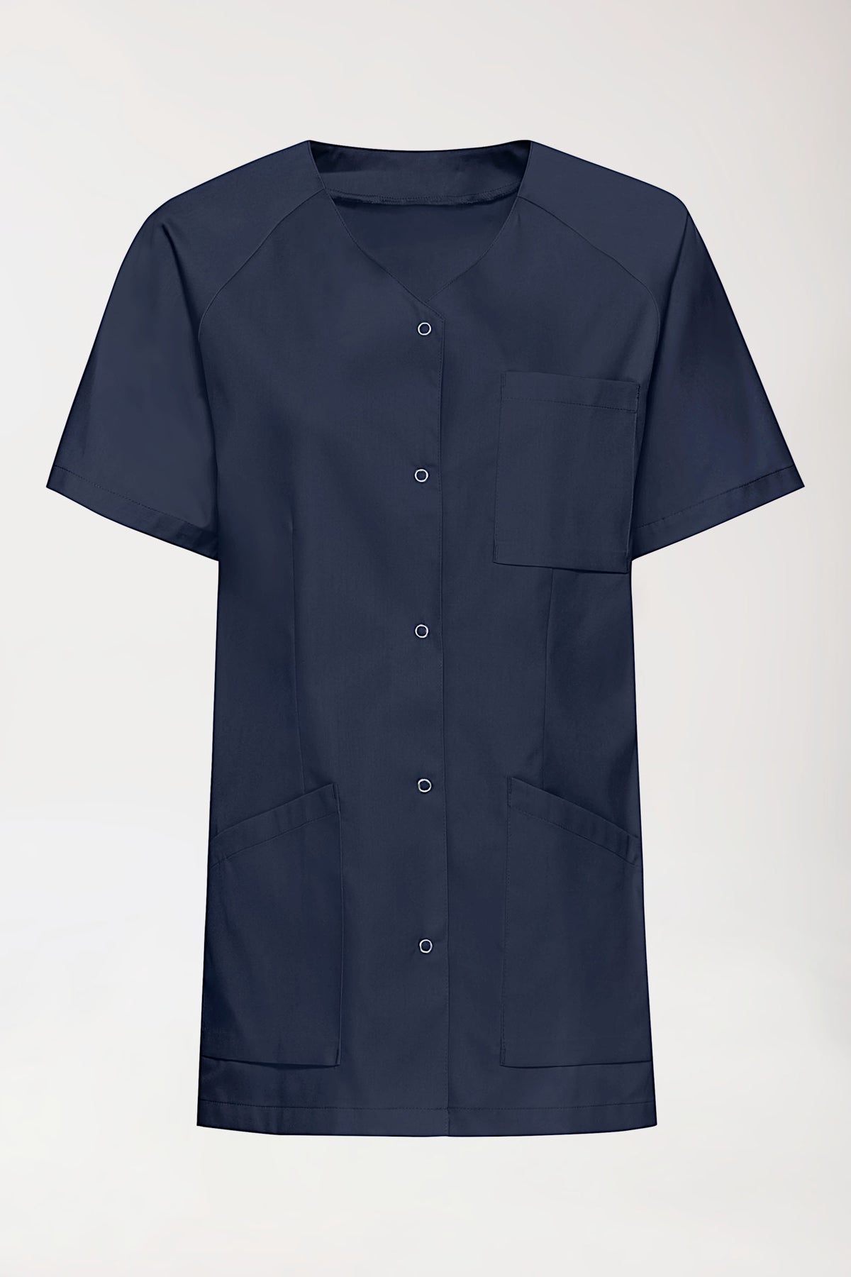 Tuniek-tuniek dames - drukknoopsluiting navy